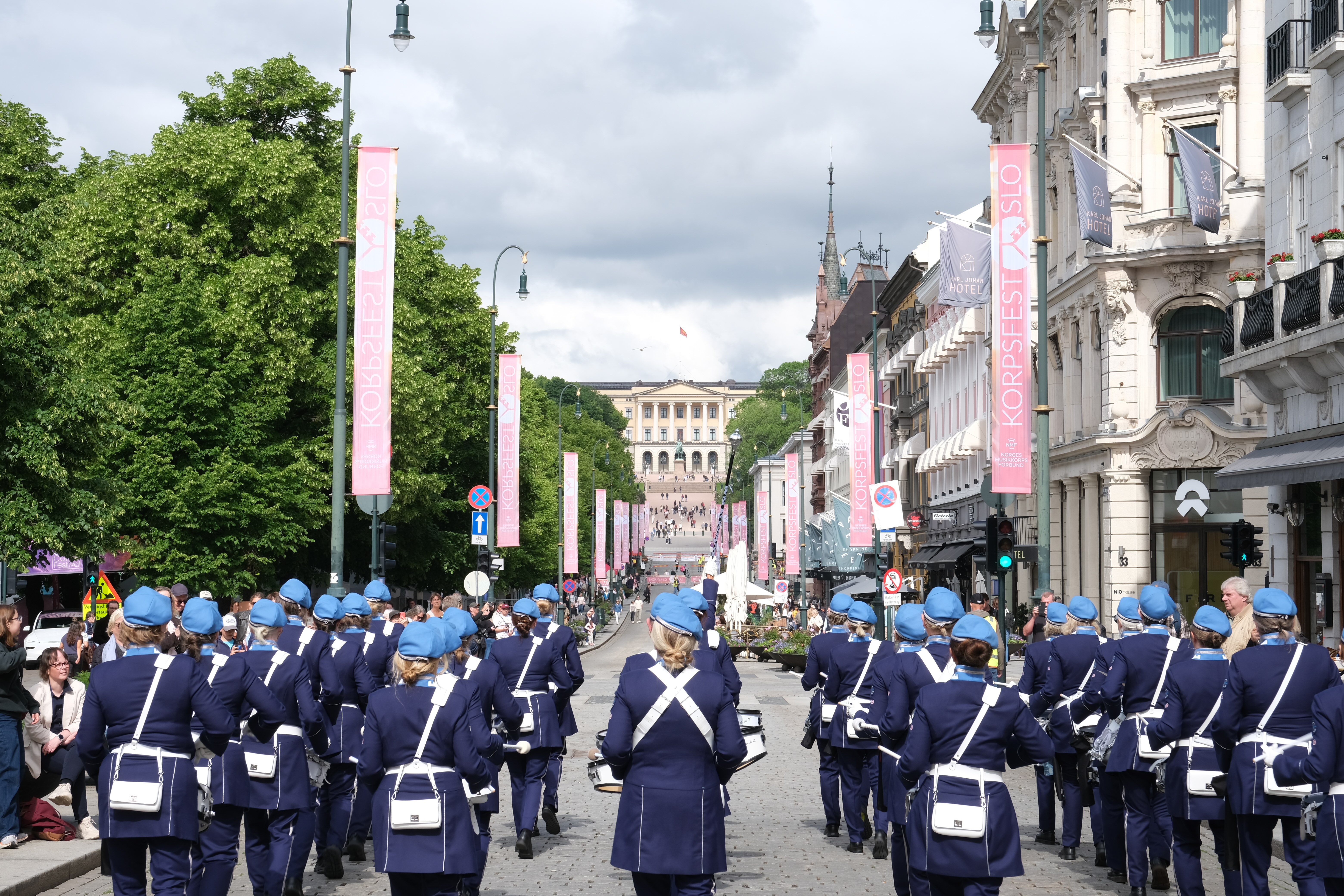 Slik gikk det når 68 korps inntok Oslos gater