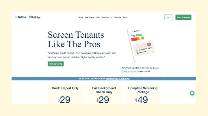 RentPrep Dashboard