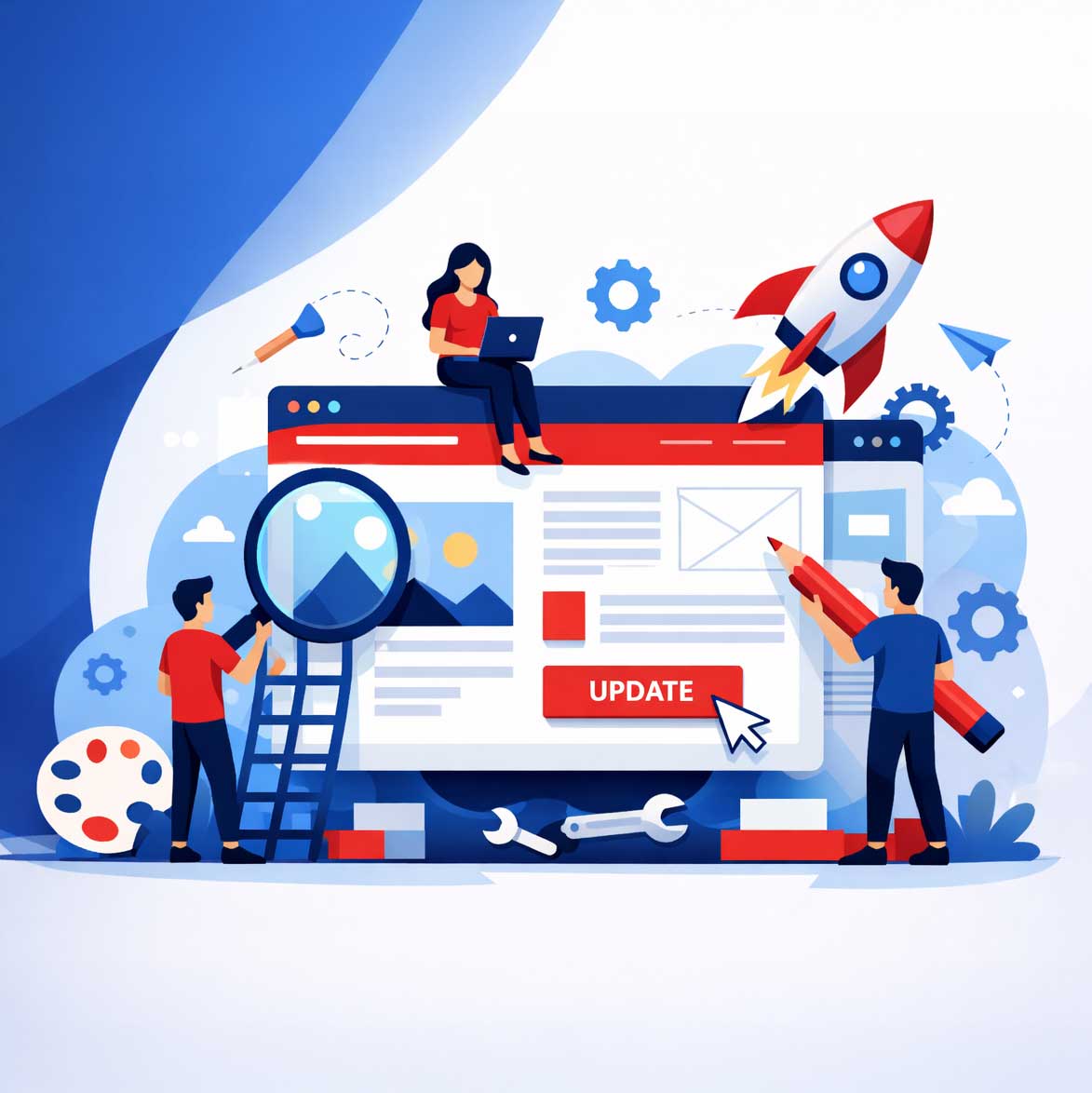 Website Redesign Services Hero Image