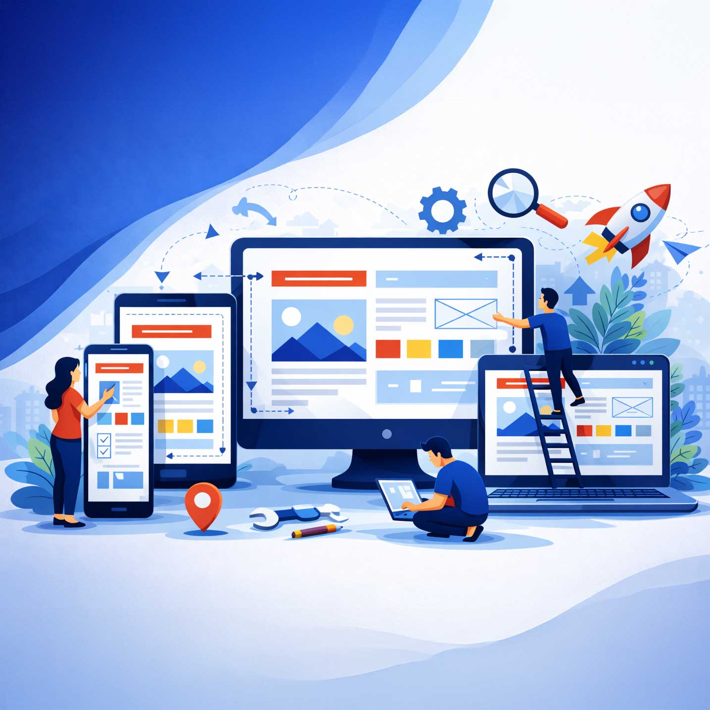 Website Redesign Services Hero Image