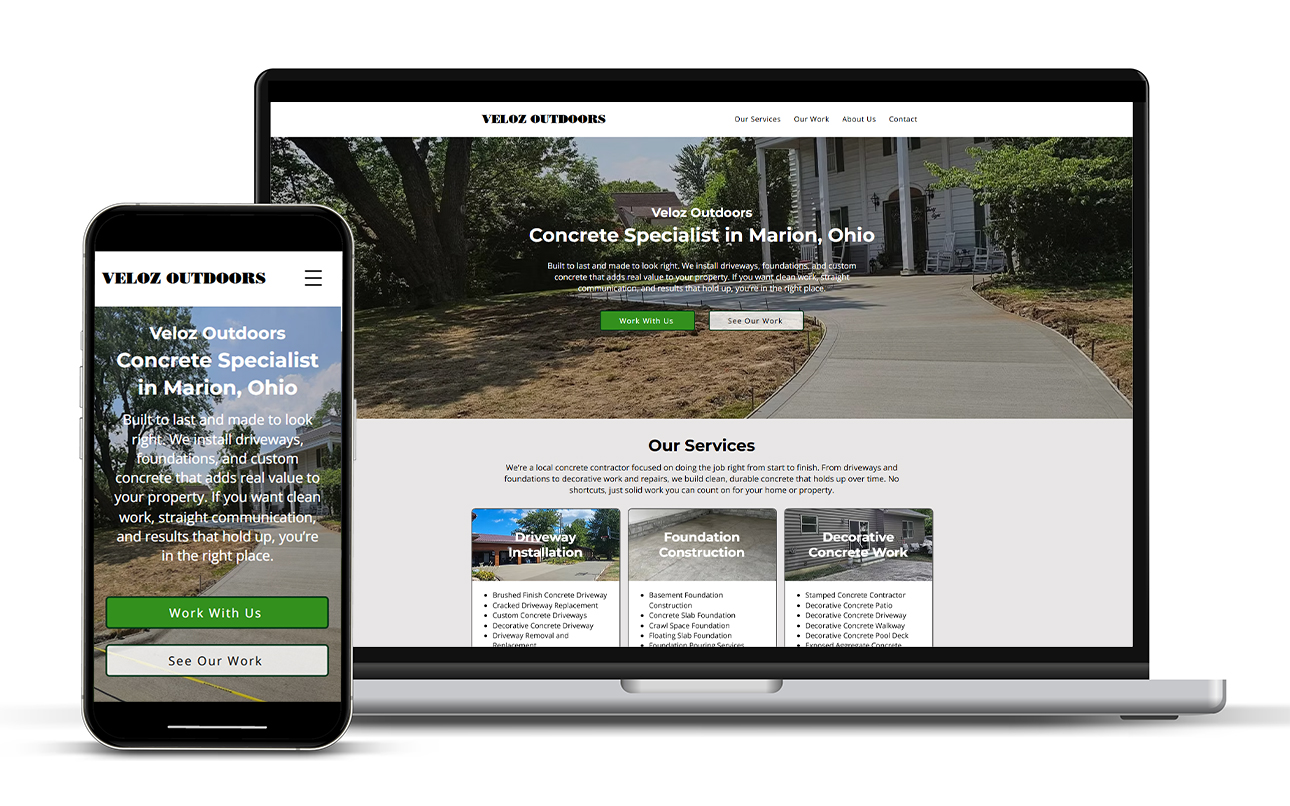 Veloz Outdoors LLC website