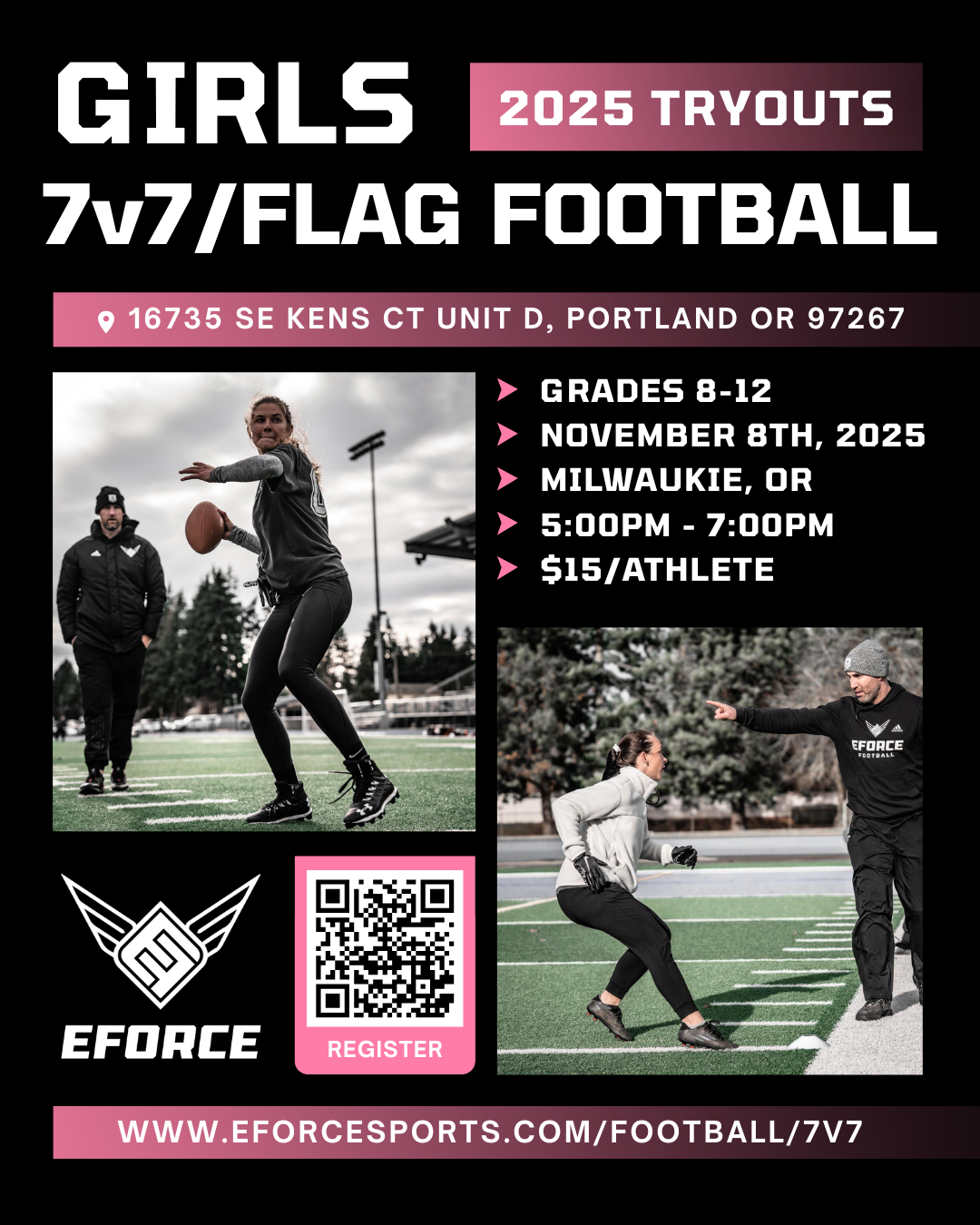 EForce Girls Flag/7v7
