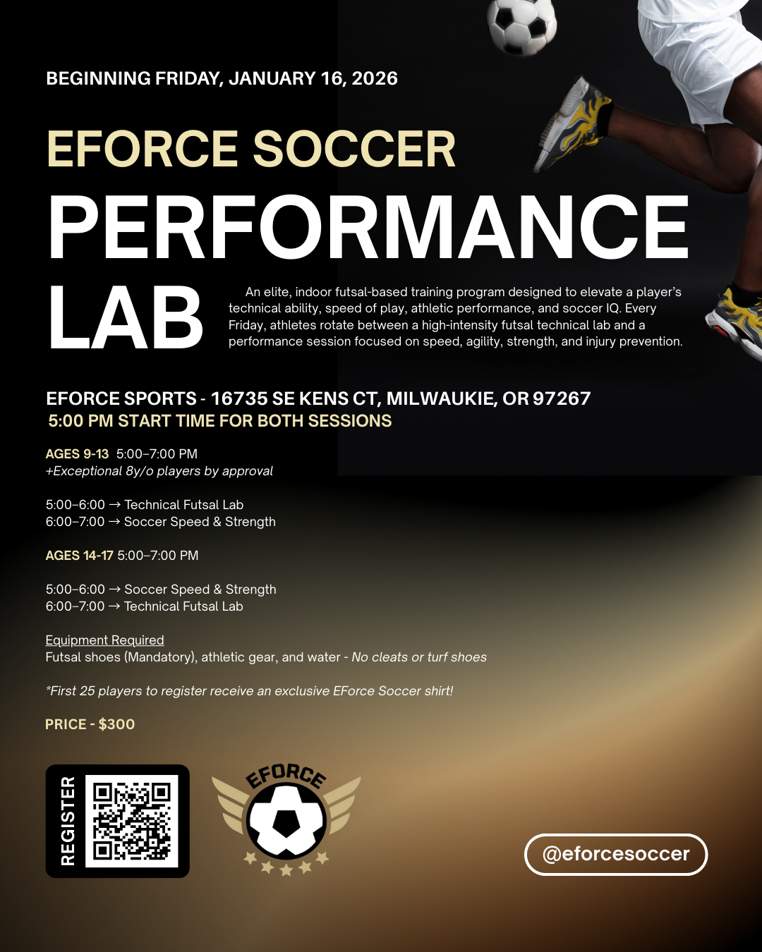 EForce Soccer Performance Lab
