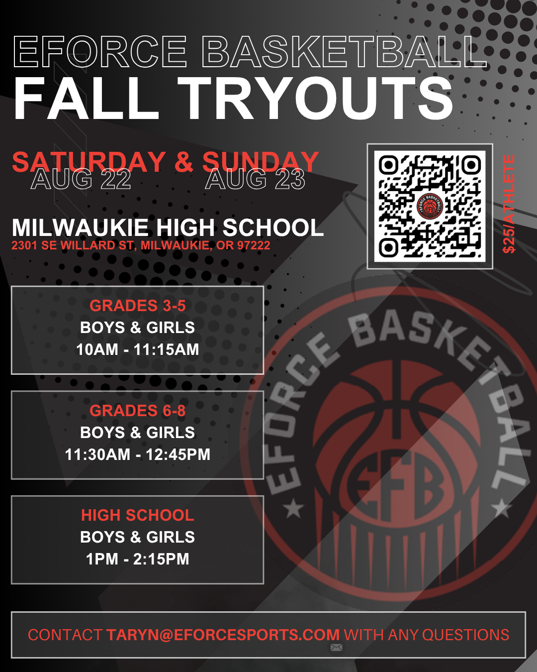 Fall 2026 Tryouts