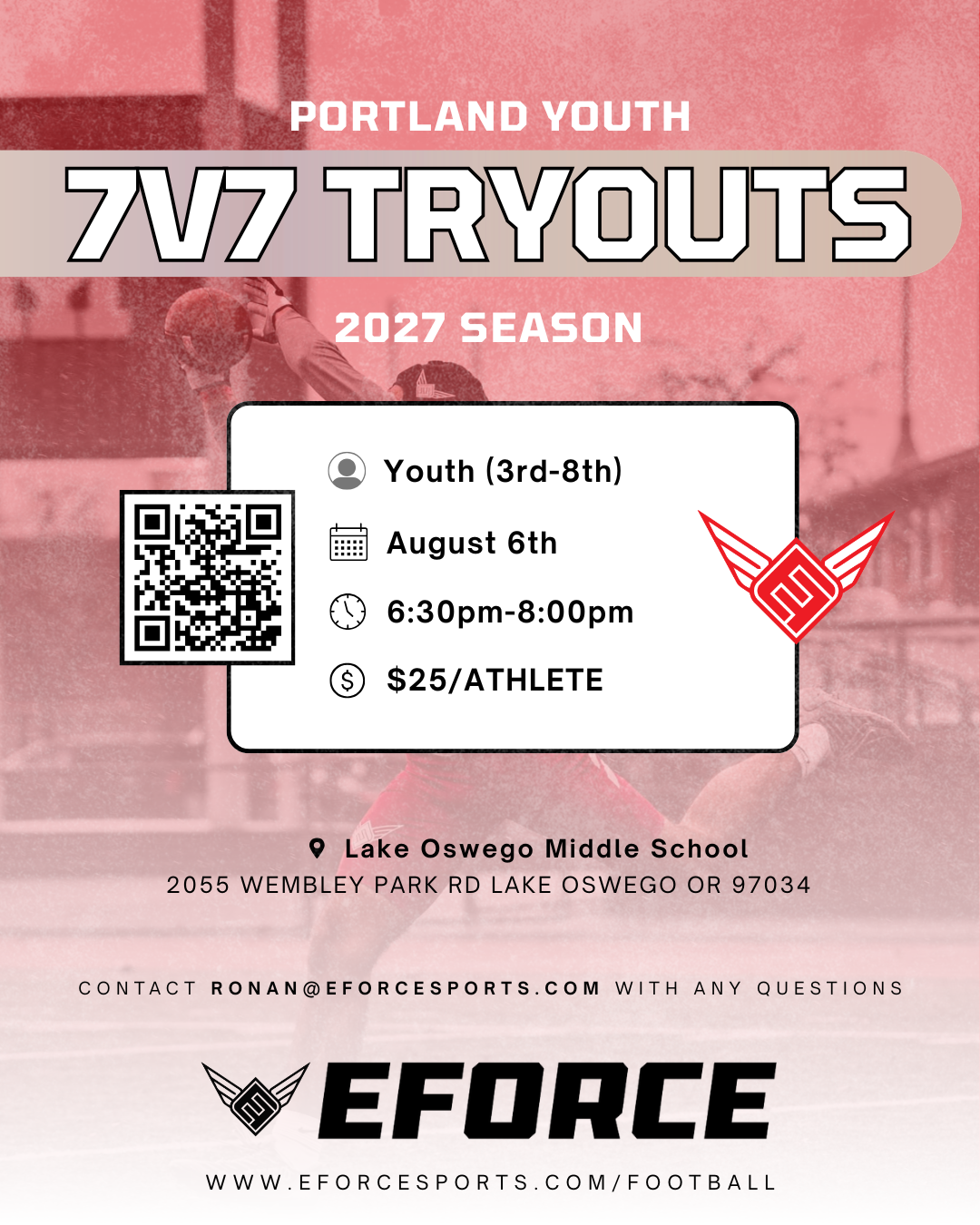Portland Youth 7v7 Tryouts
