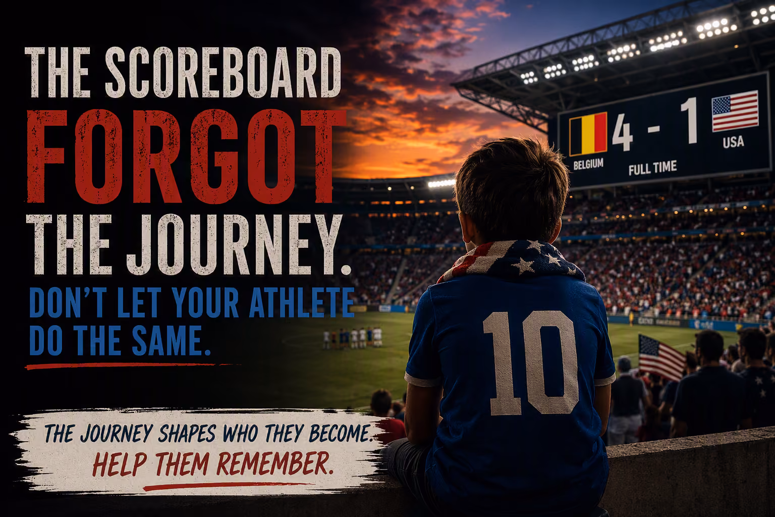 The Scoreboard Forgot the Journey. Don't Let Your Athlete Do the Same.