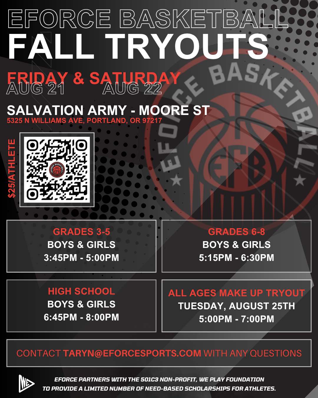 Fall 2026 Tryouts