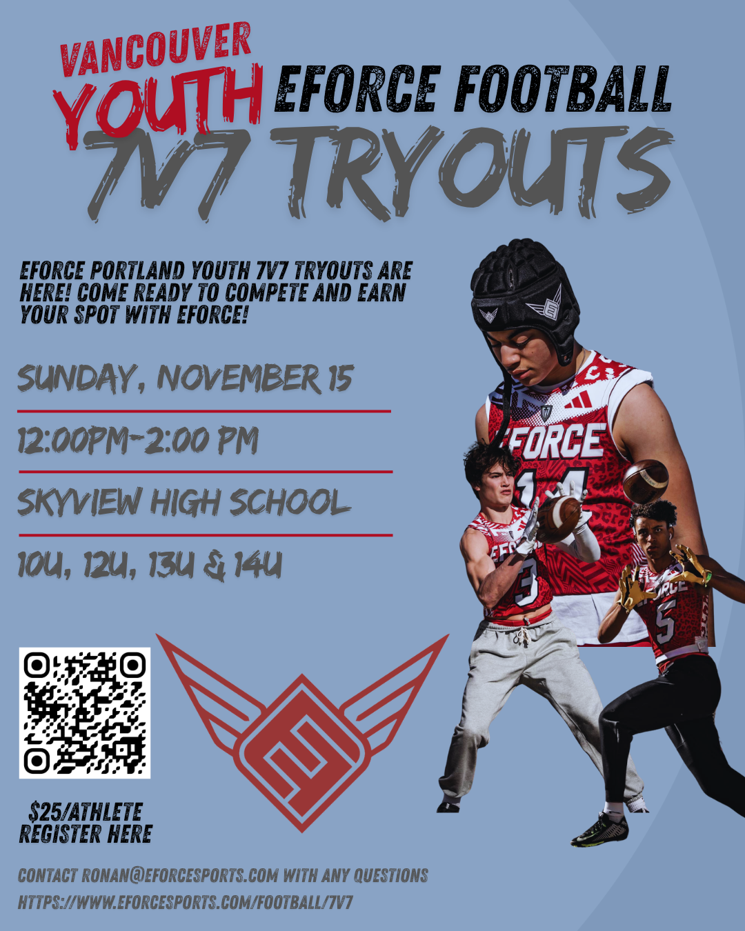 Vancouver Youth 7v7 Tryouts