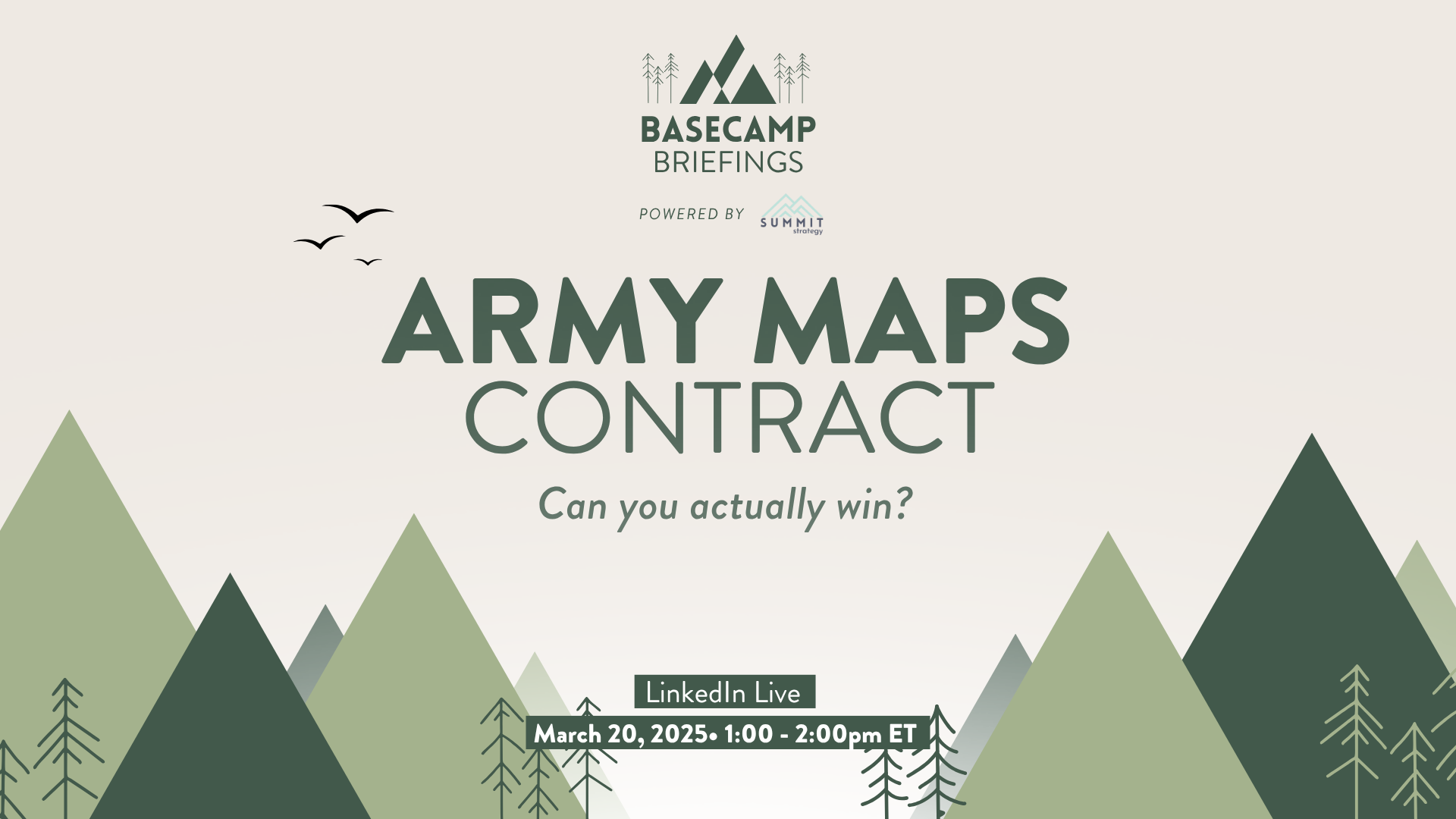 ARMY MAPS contract