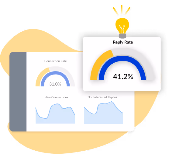 Graphic showing how analytics work as a CoPilot AI feature.