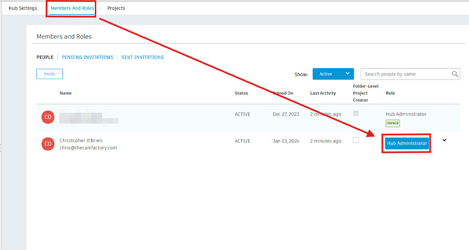 visit the fusion admin settings page
