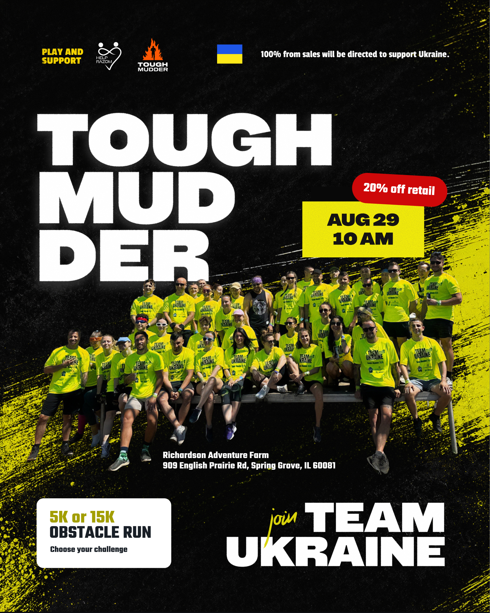 Tough Mudder 2026 - Team Ukraine