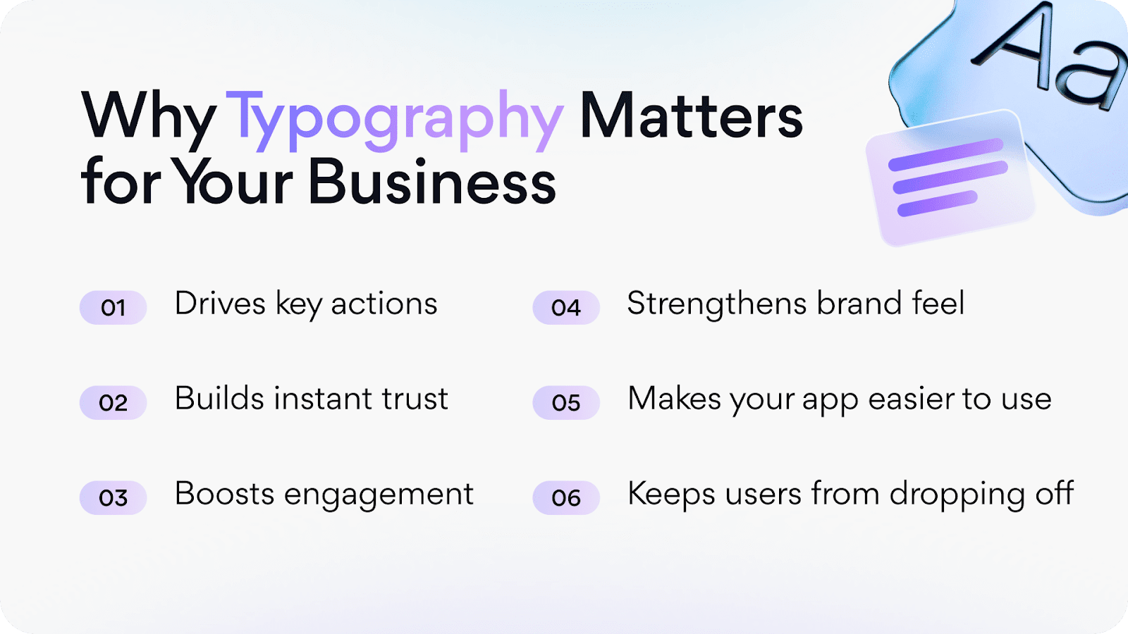 Why typograhy matters for your business.