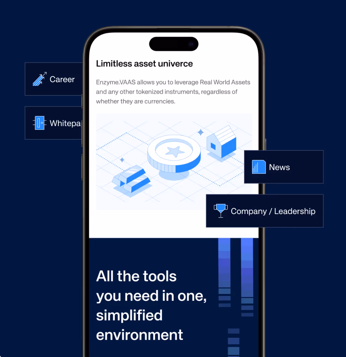Mobile responsive typography example.