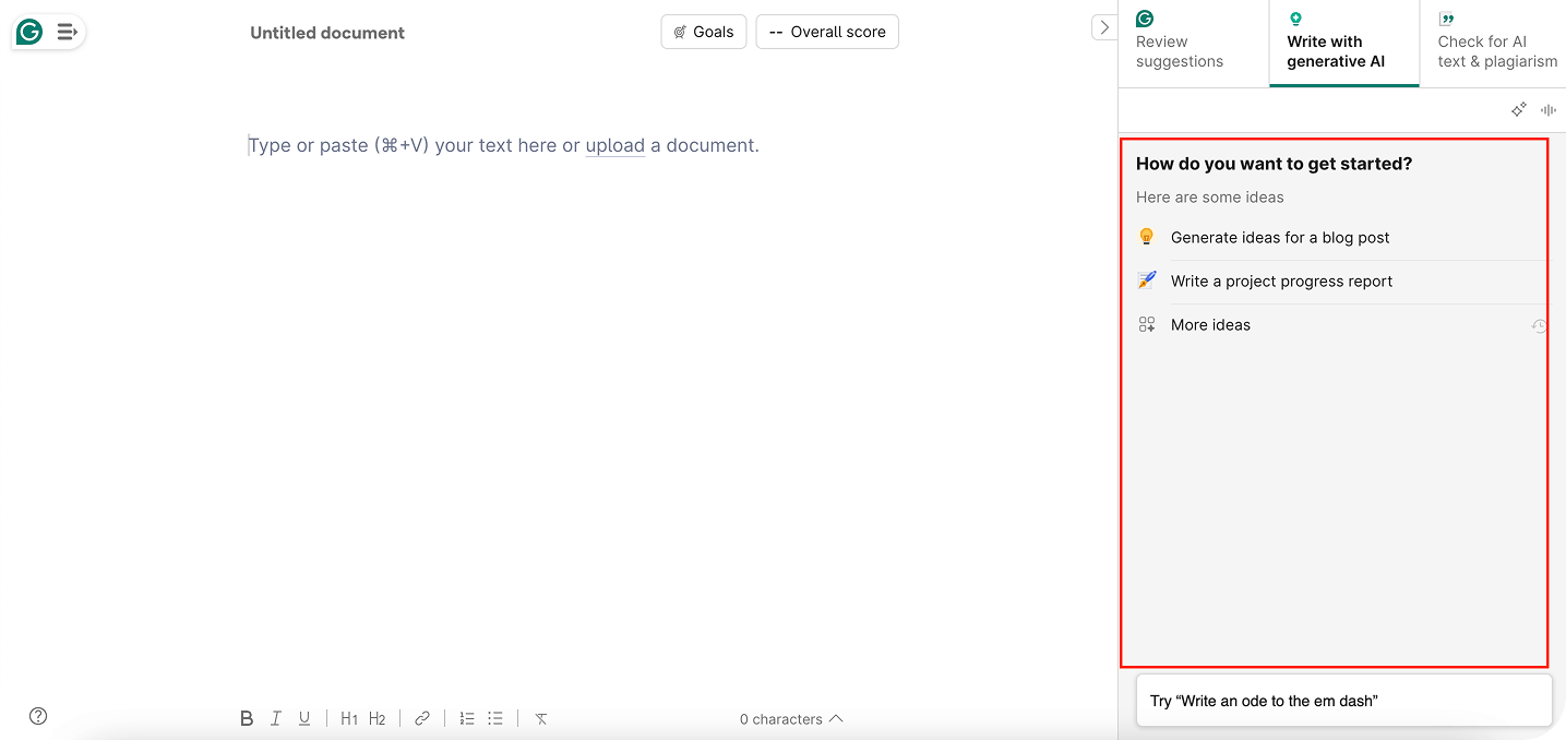 AI-assisted filtering interface with smart suggestions.