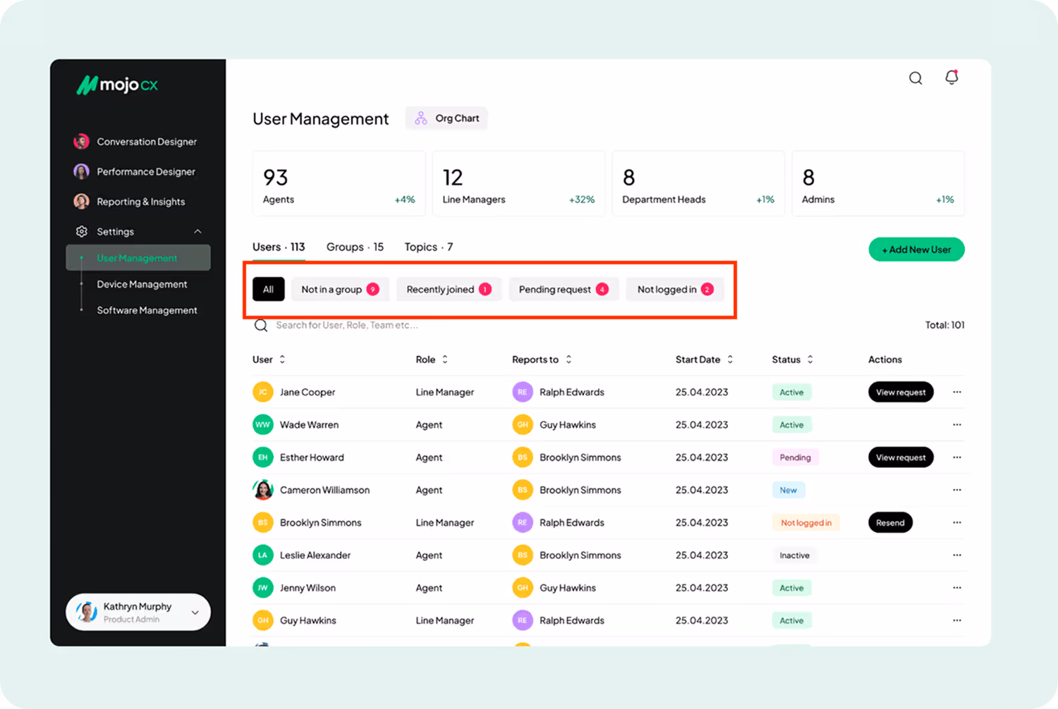 Auto-apply filters without submit button in SaaS UI.