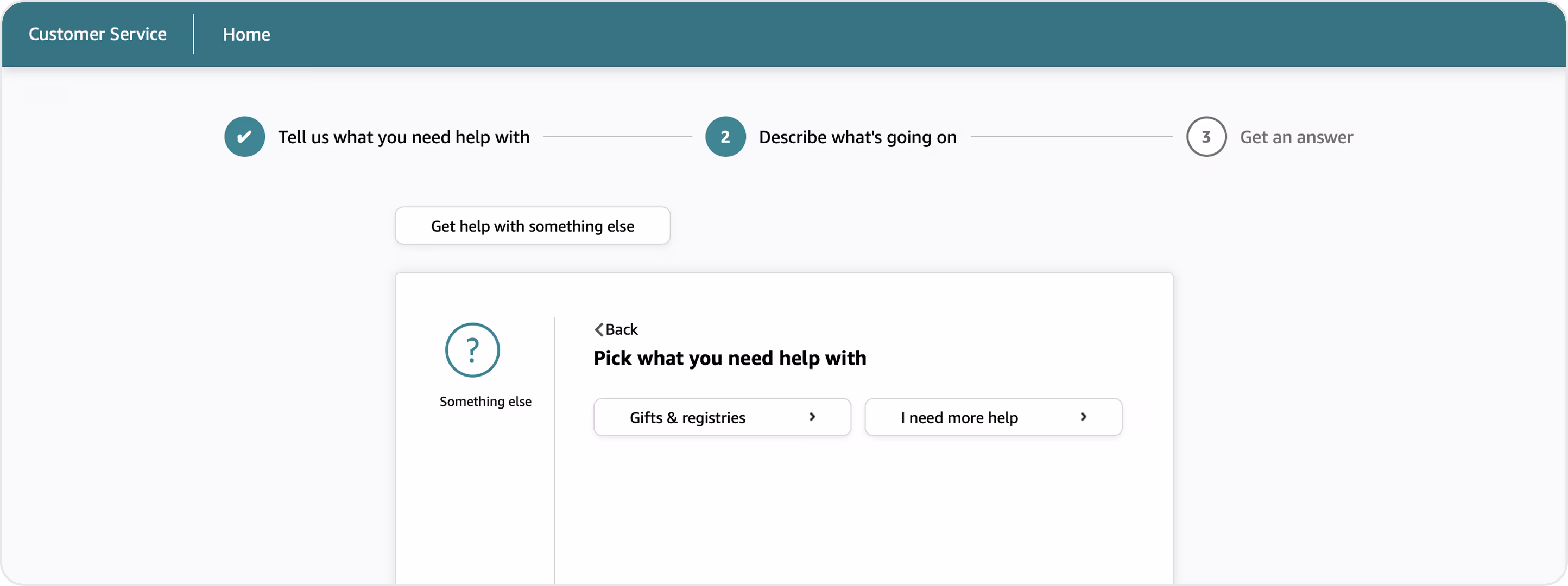Amazon Assistant design