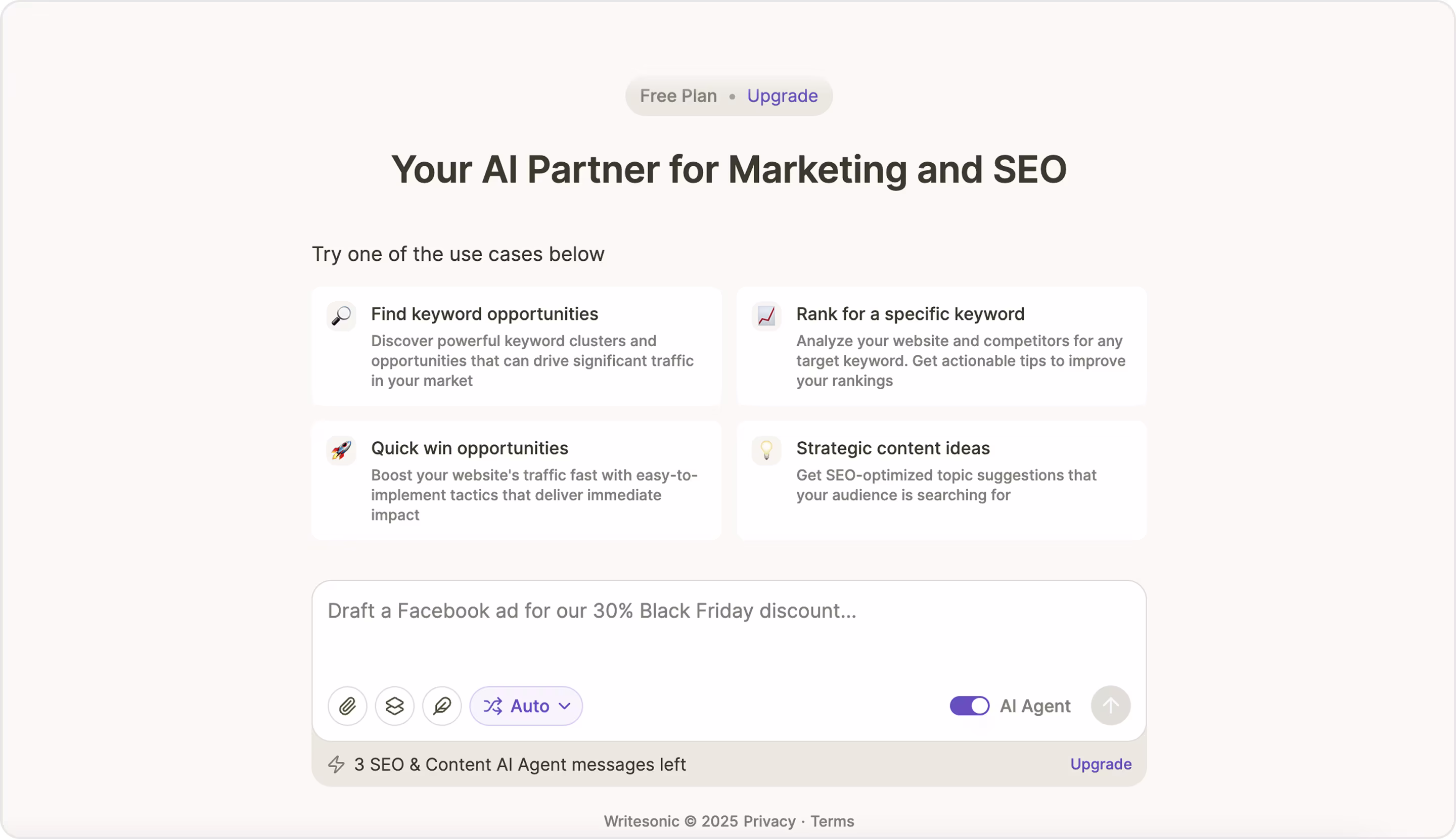 Chatsonic UI Example