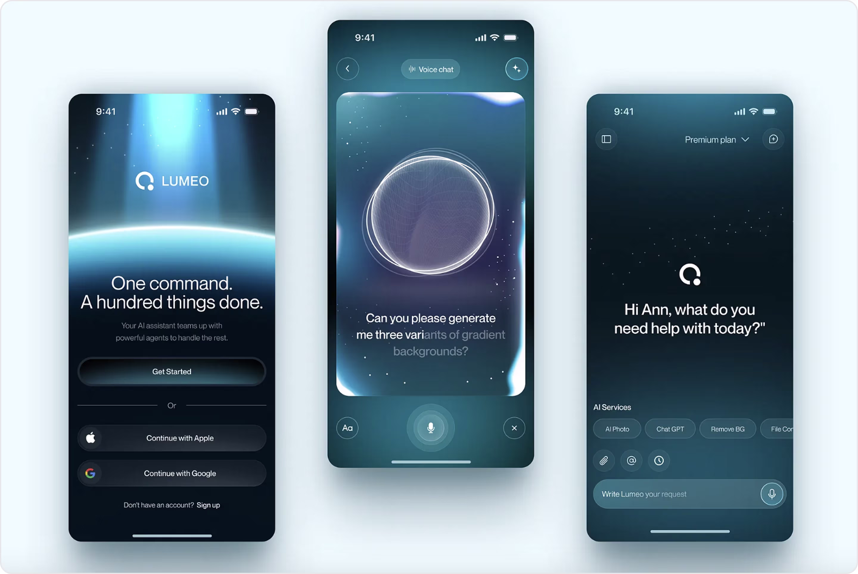 Mobile chatbot concept