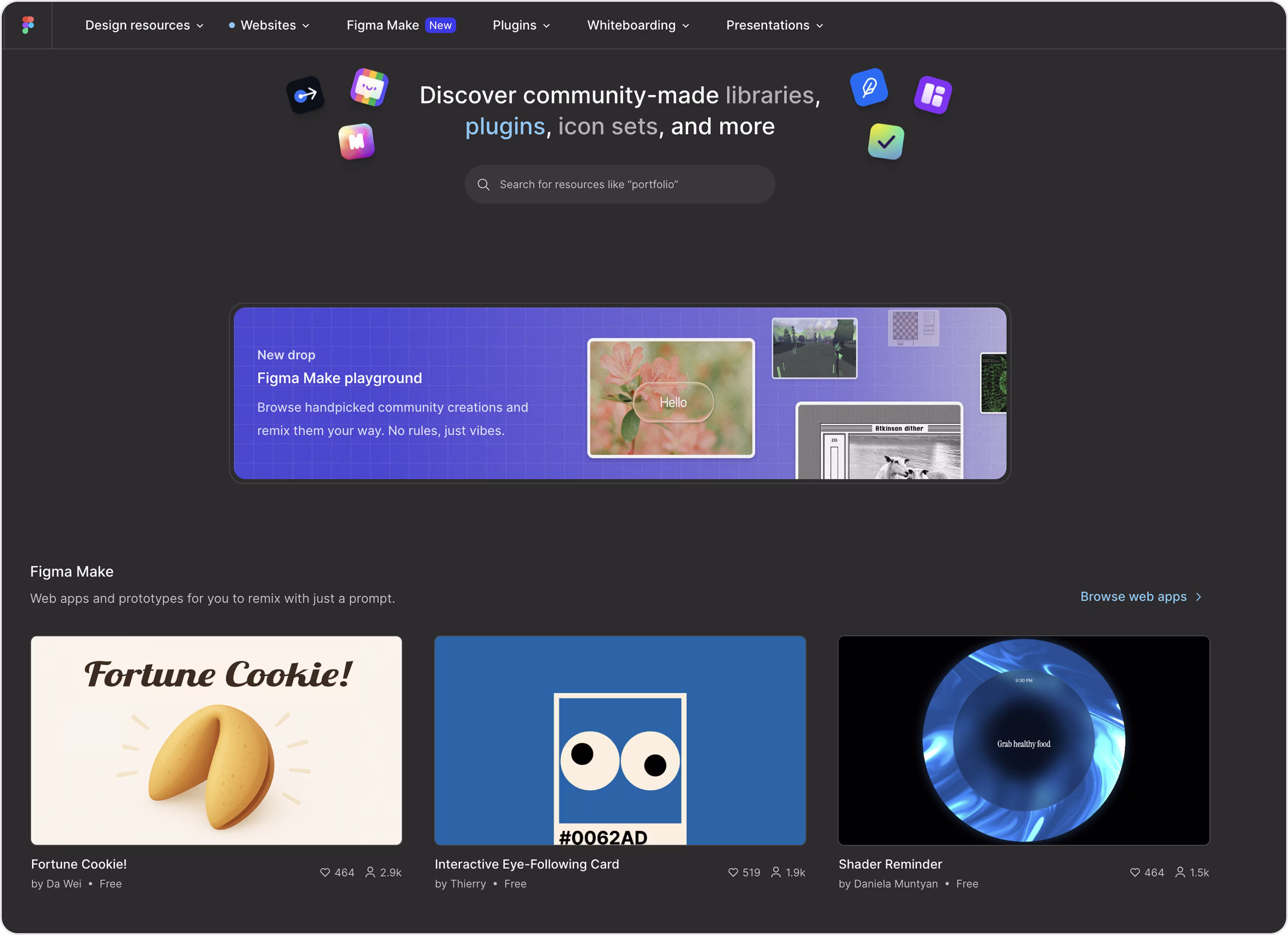 Figma website design