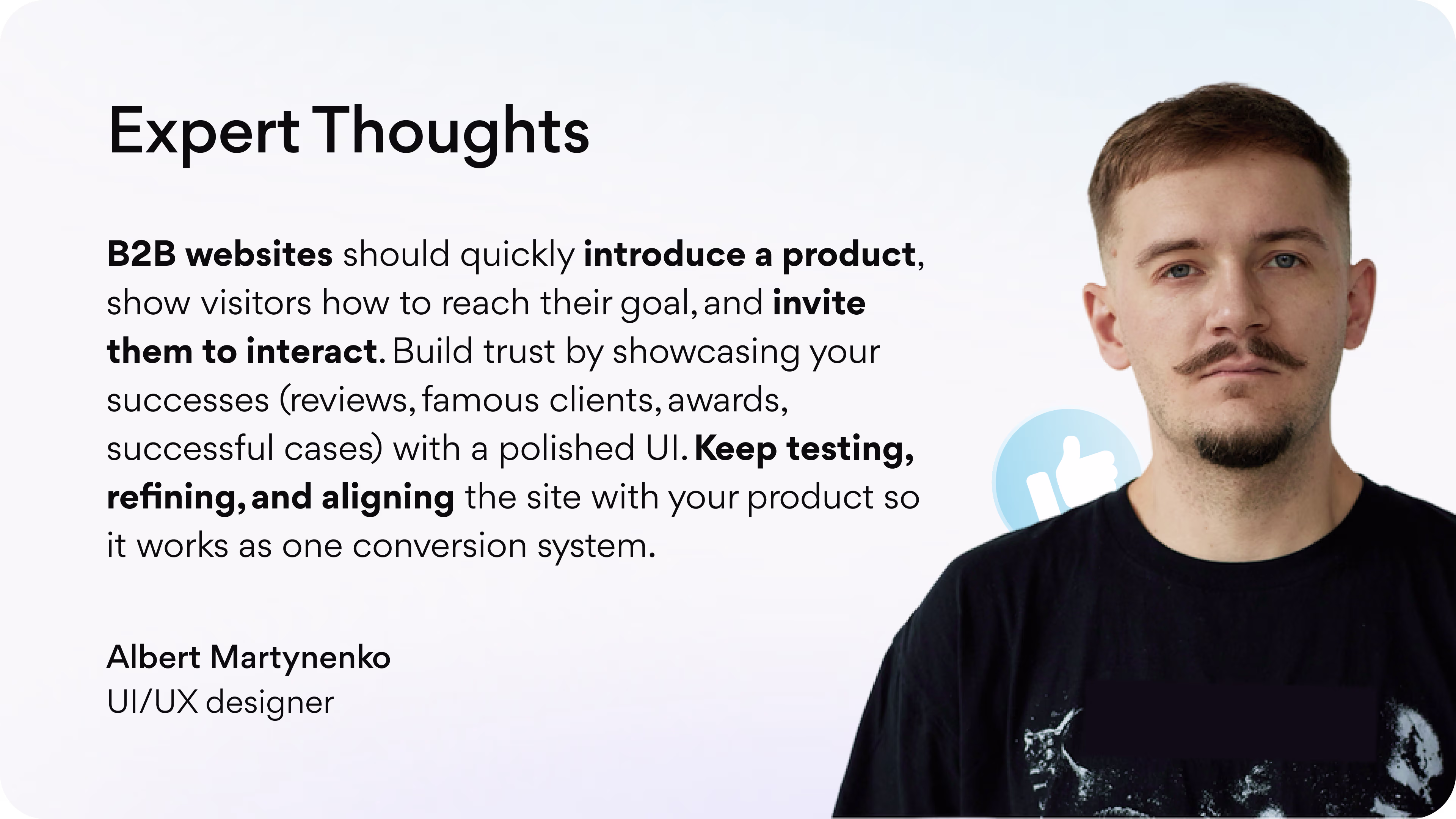 Albert Martynenko's Expert Thoughts