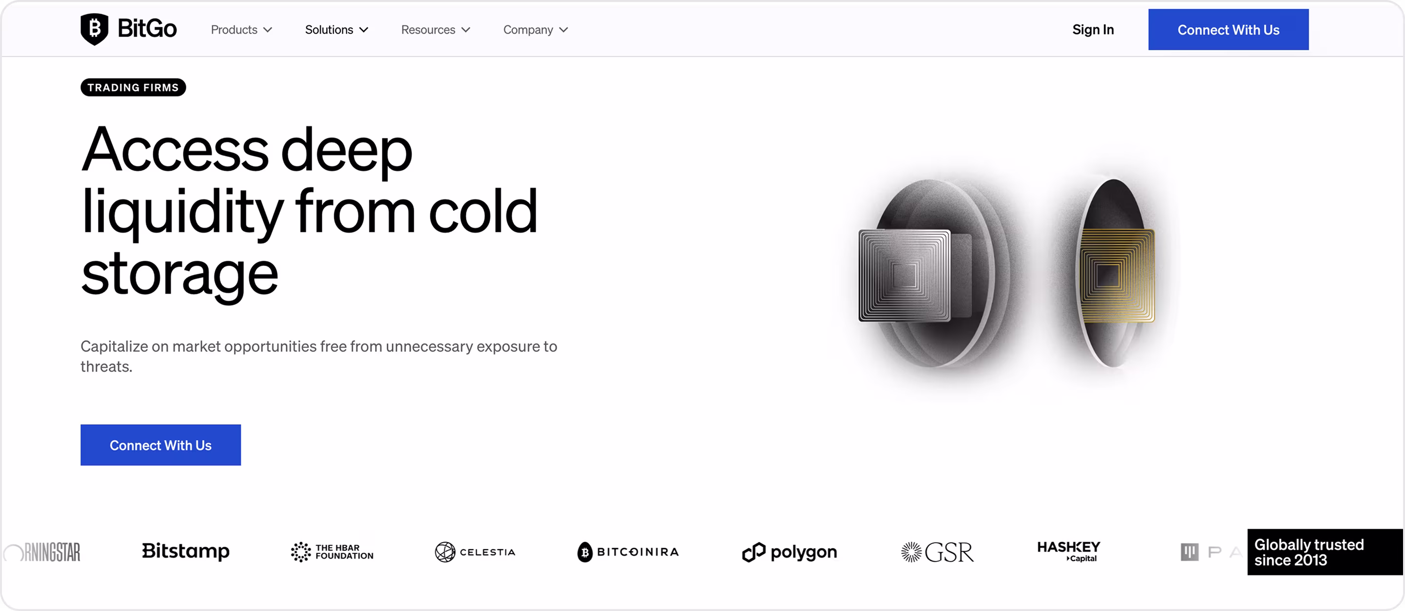 BitGo website design