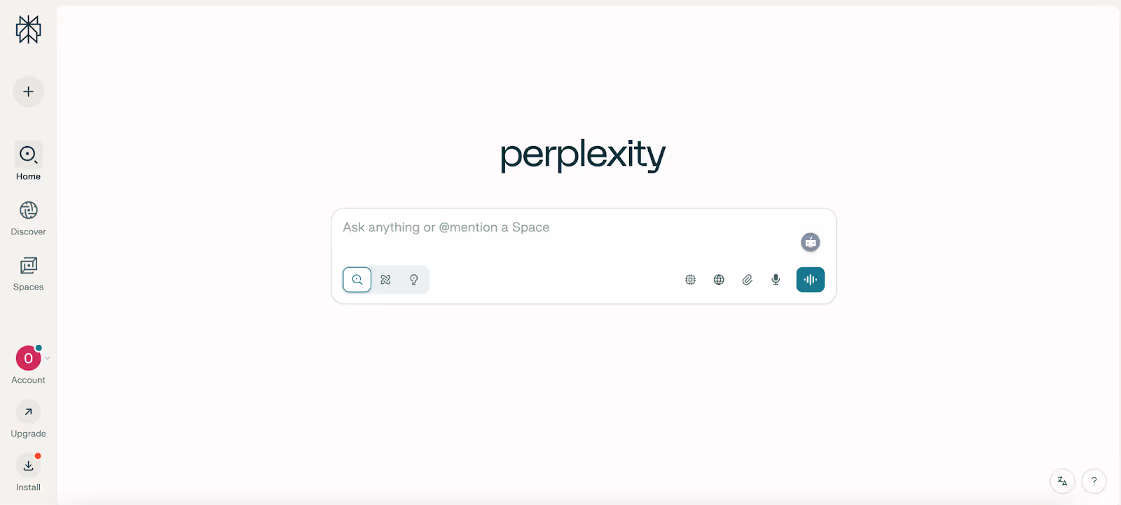 Perplexity product design example