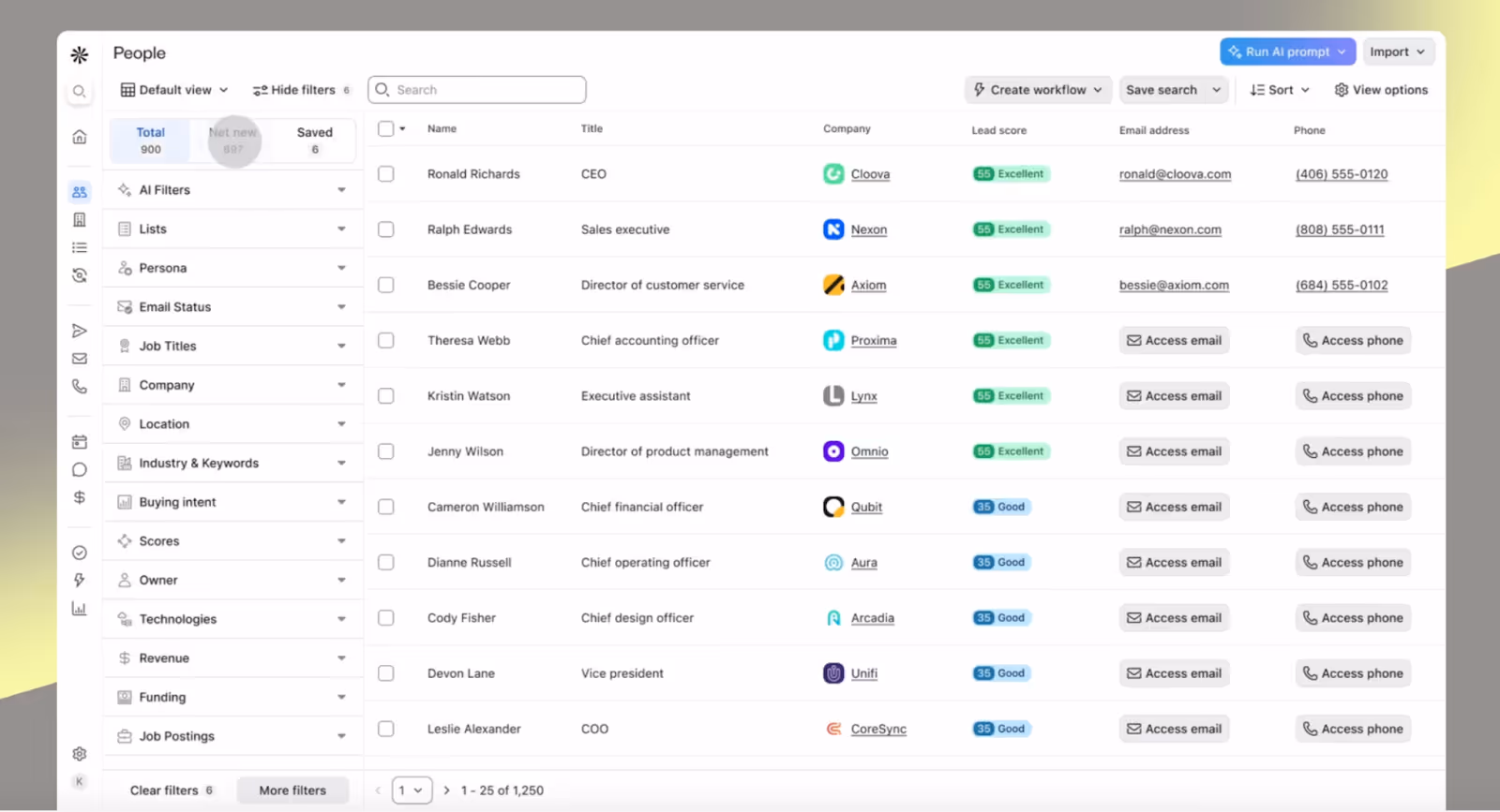 Apollo product design example