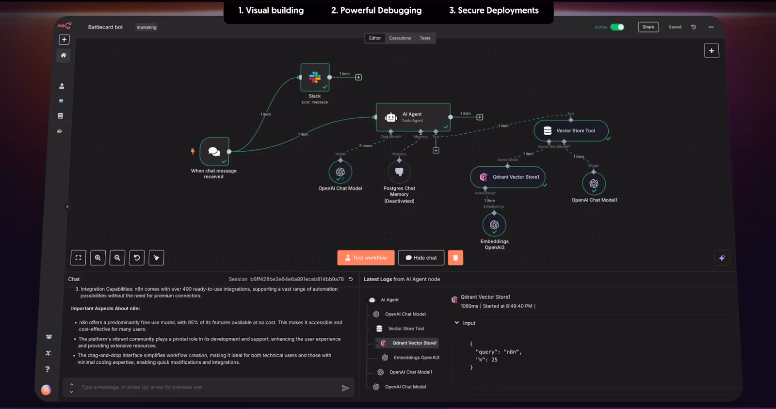 n8n product design example