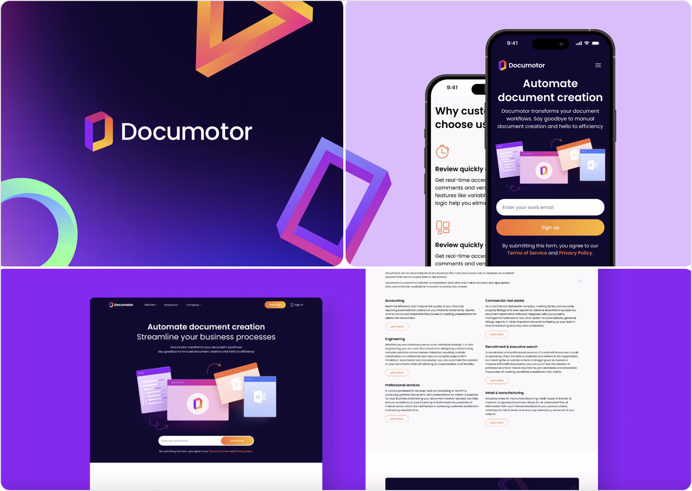 Documotor branding example
