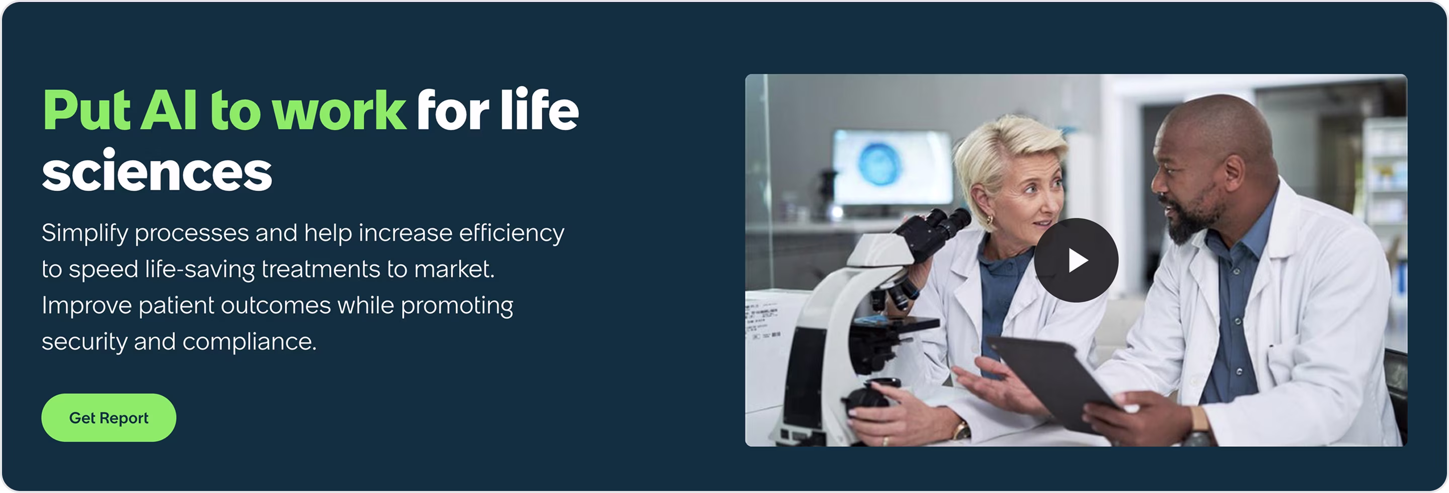ServiceNow landing page example