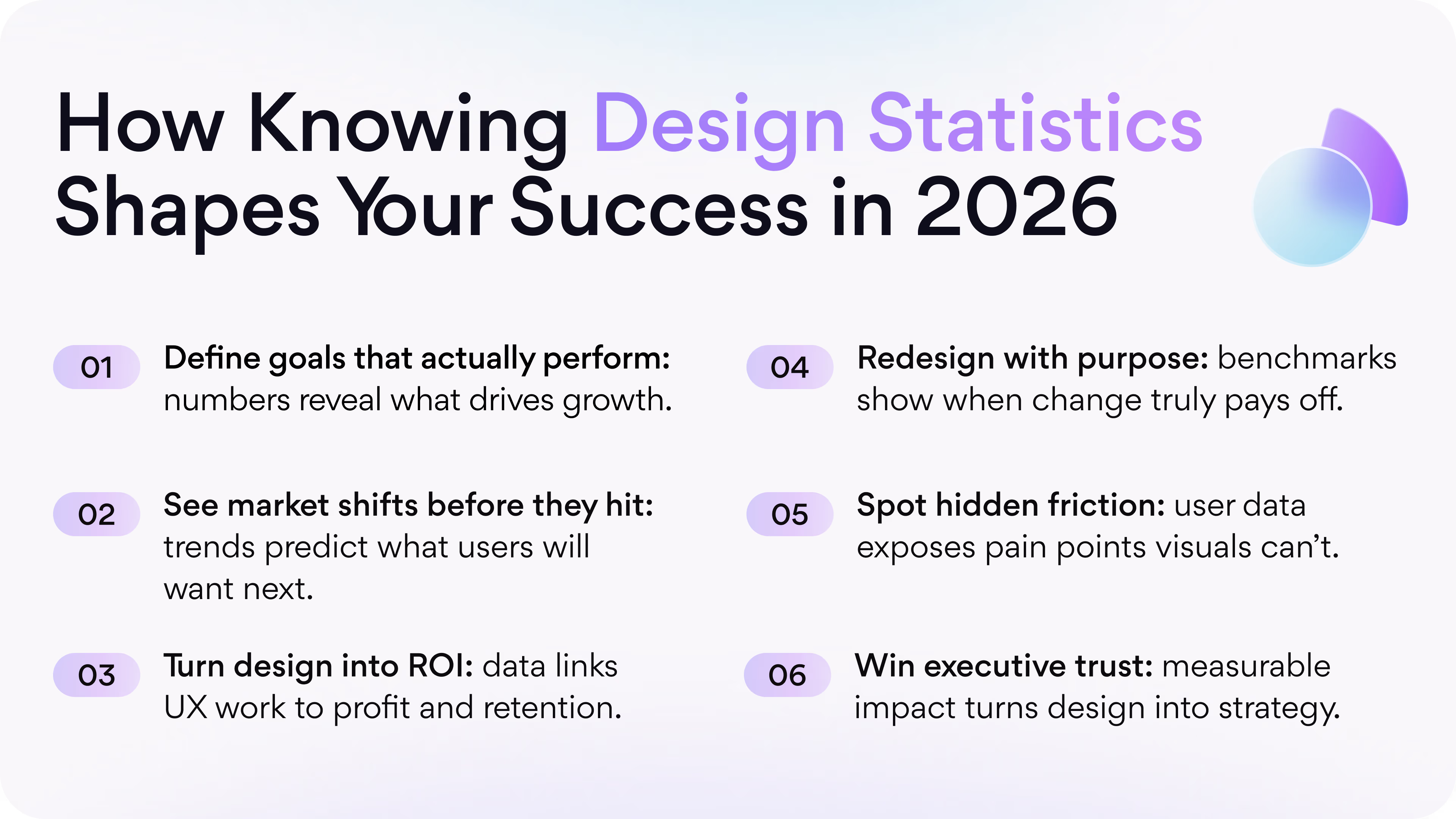 How Knowing Design Statistics Shapes Your Success in 2026