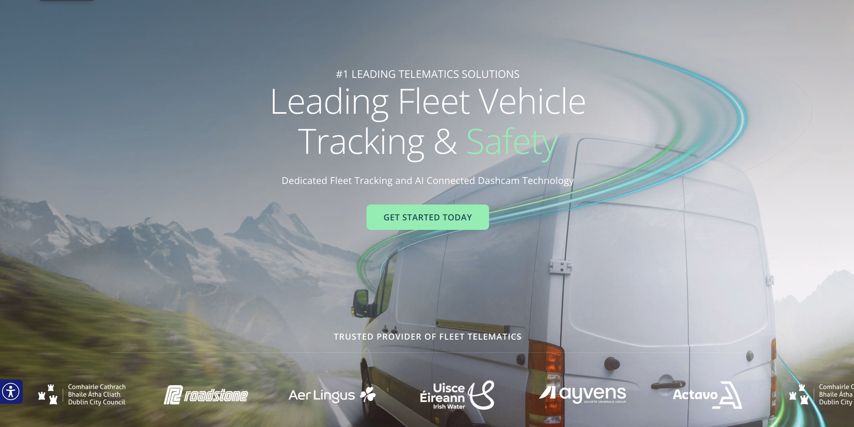 Transpoco homepage example