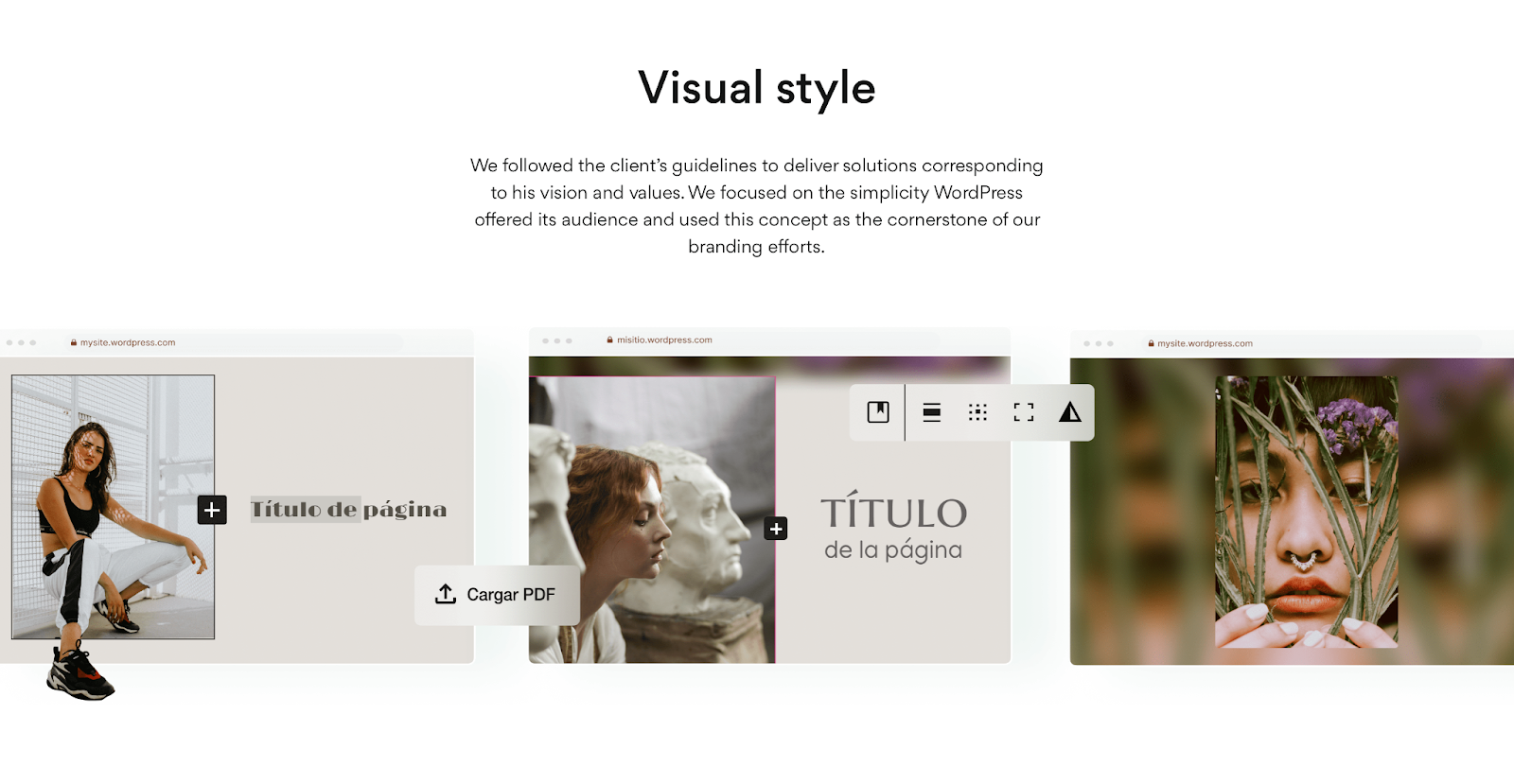 WordPress Design | Arounda case