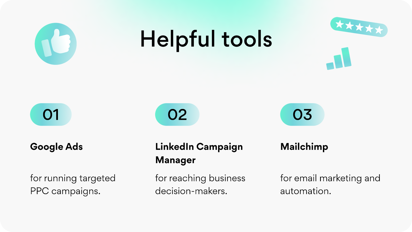 Helpful tool for B2B content distribution