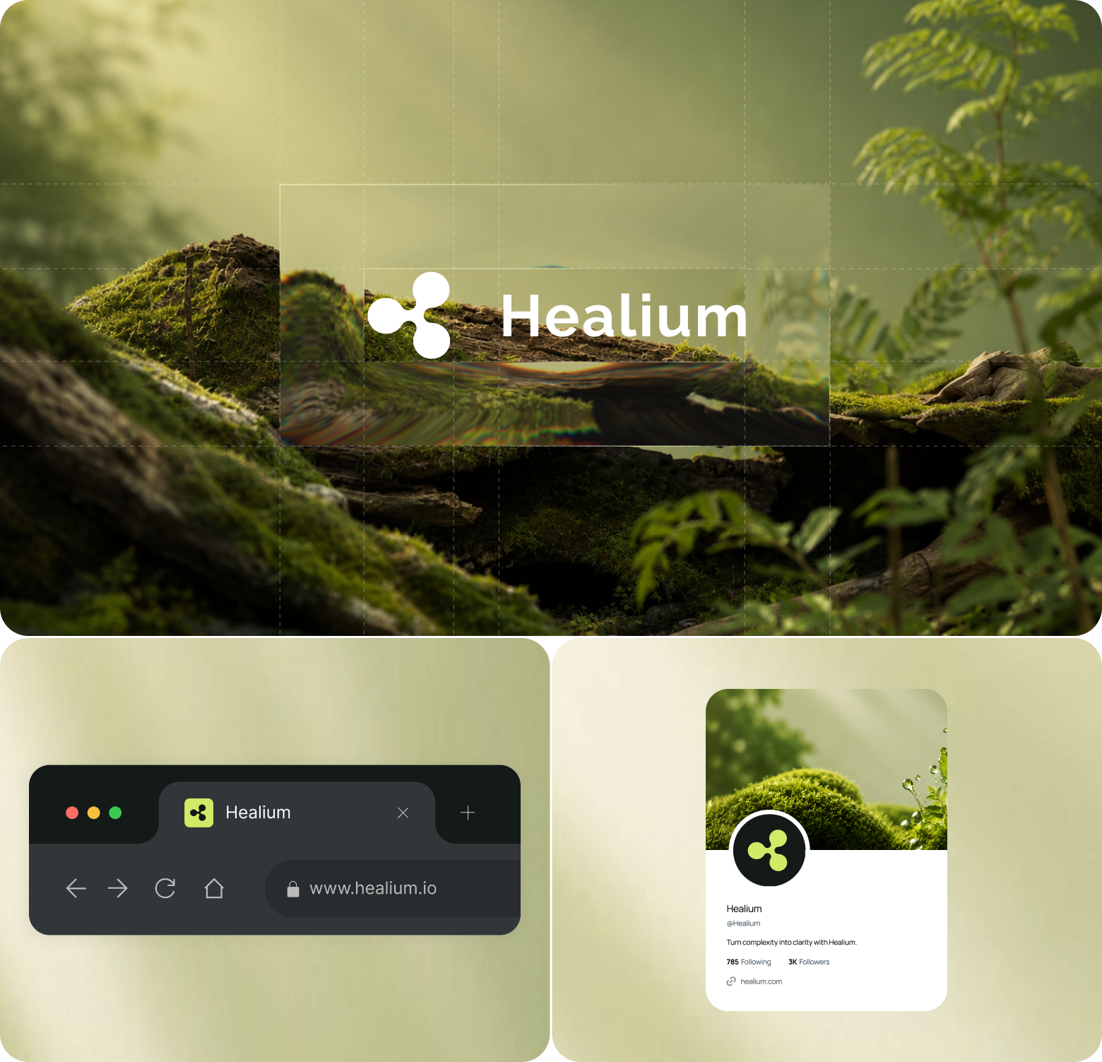 Healthcare branding example | Arounda case