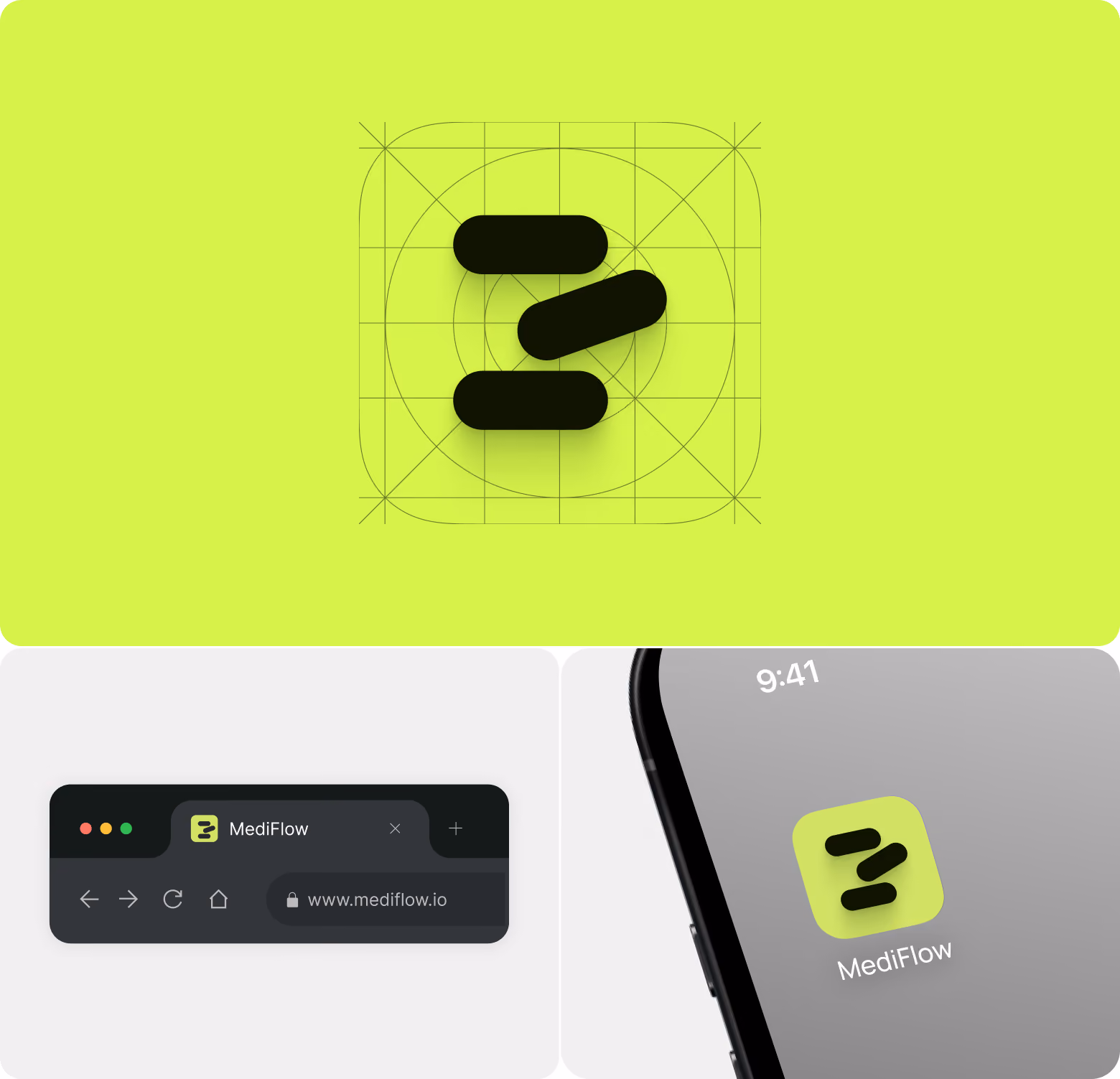 MediFlow: Healthcare branding example | Arounda case
