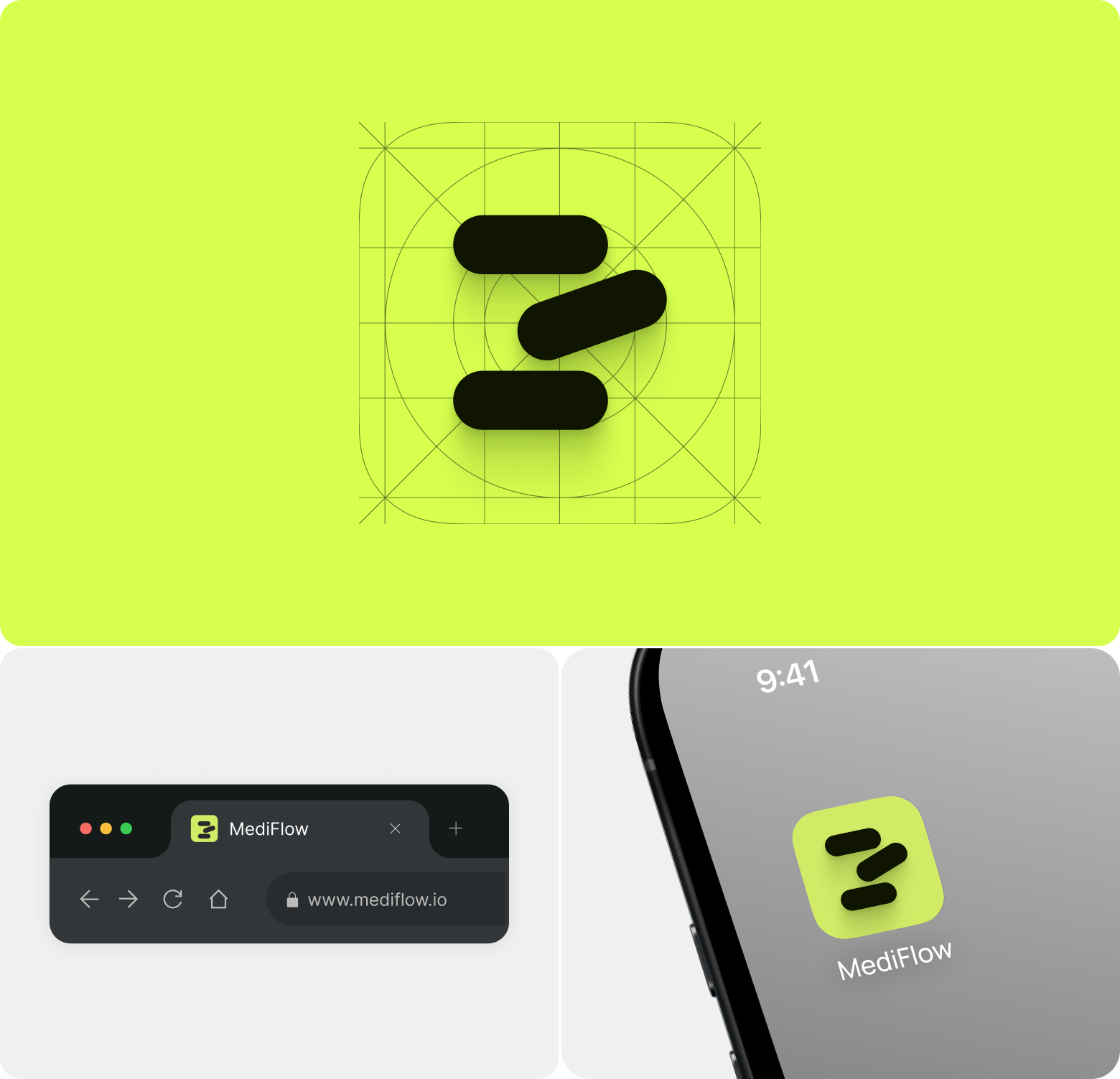 MediFlow: Healthcare branding example | Arounda case