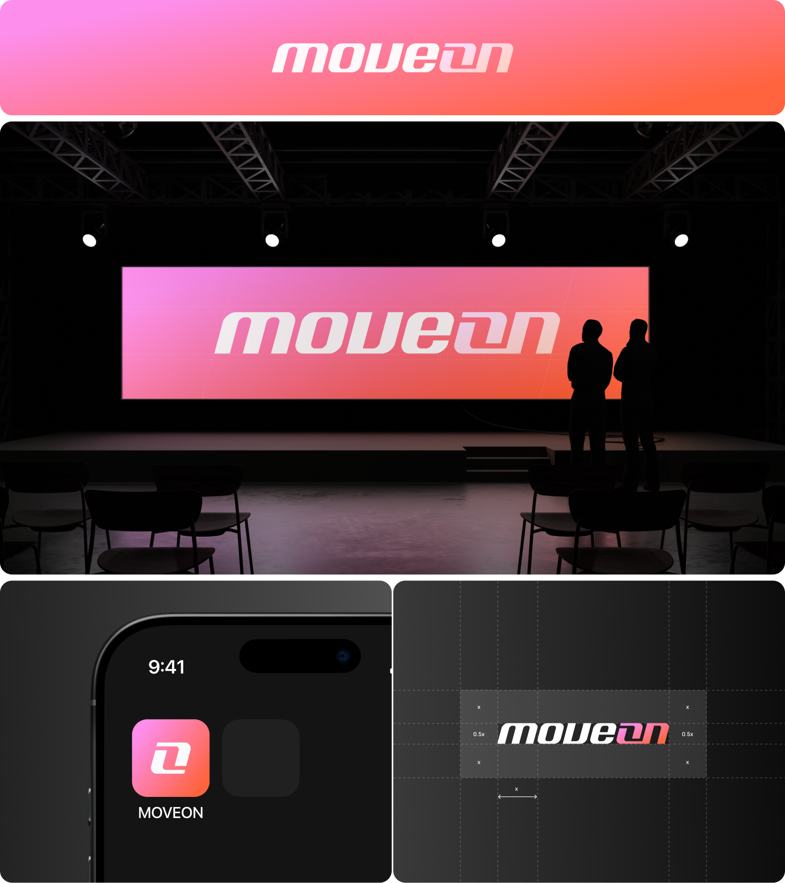 Moveon: Fitness app branding | Arounda case