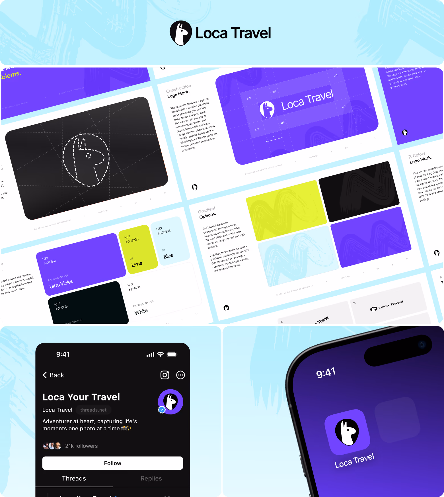 Loca Travel: Travel platform branding | Arounda case