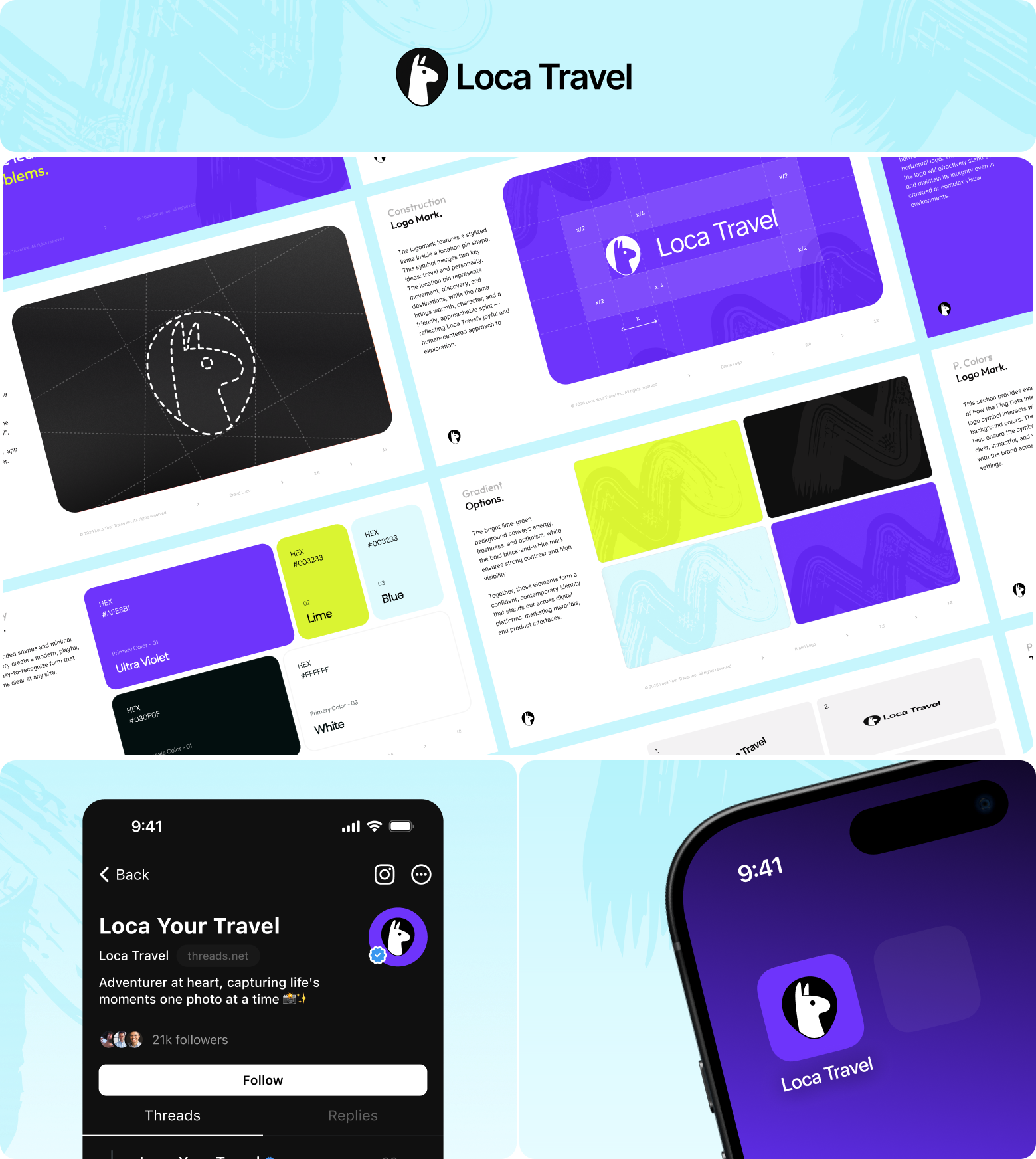 Loca Travel: Travel platform branding | Arounda case
