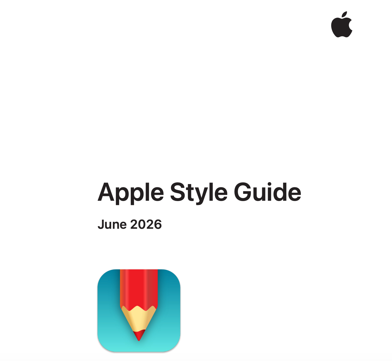 Apple trademark and brand guideline sheet displaying compliance rules