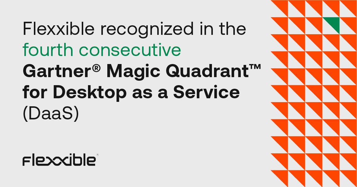 Flexxible nomenat al quadrant màgic™ de Gartner® per a Desktop as a Service per quart any consecutiu