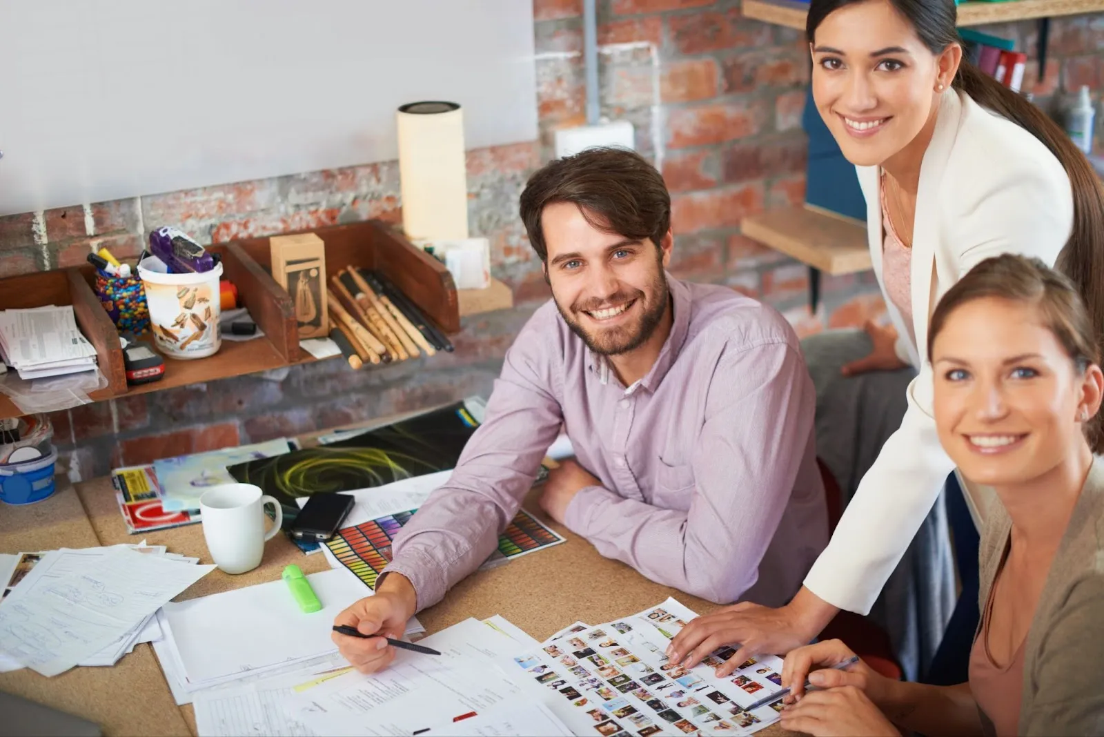 team using accelo crm software