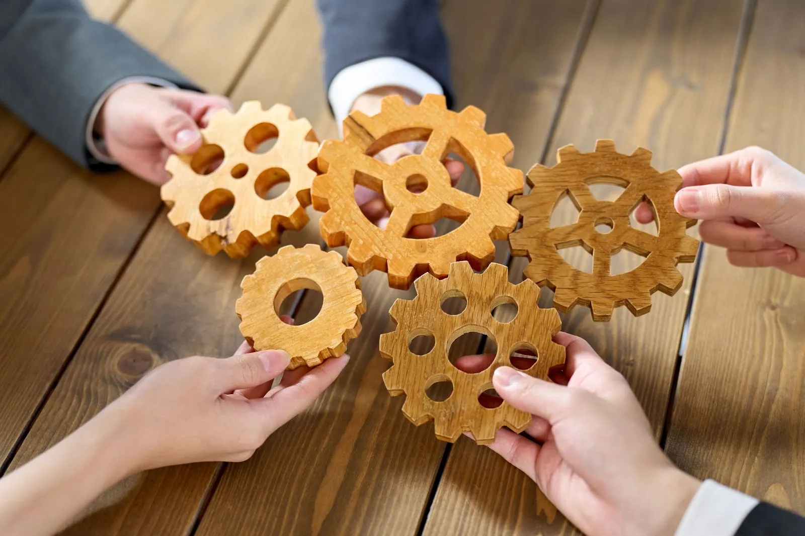 business professionals collaborating