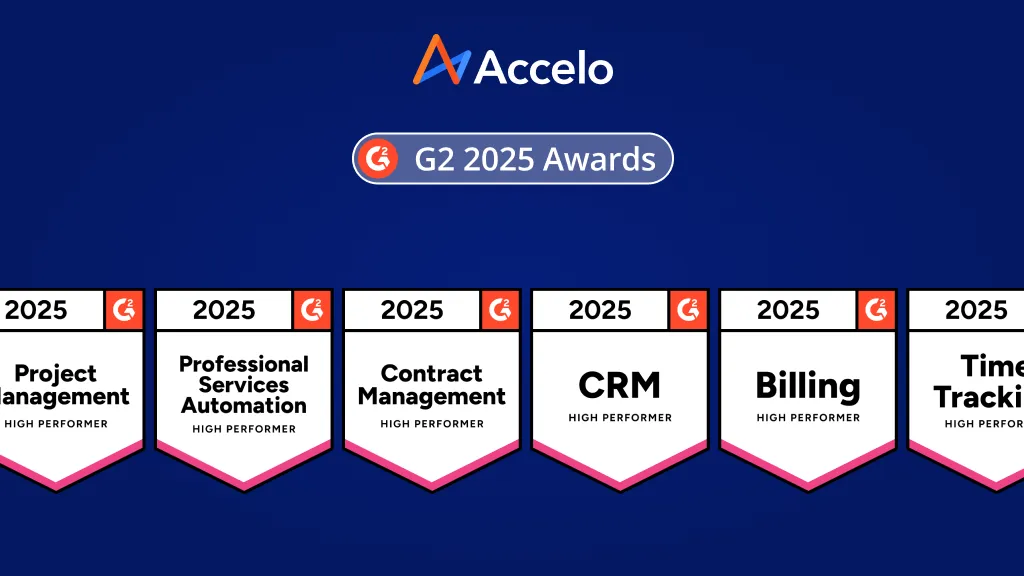 Accelo G2 Awards