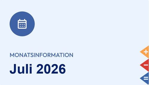 Monatsinformation Juli 2026