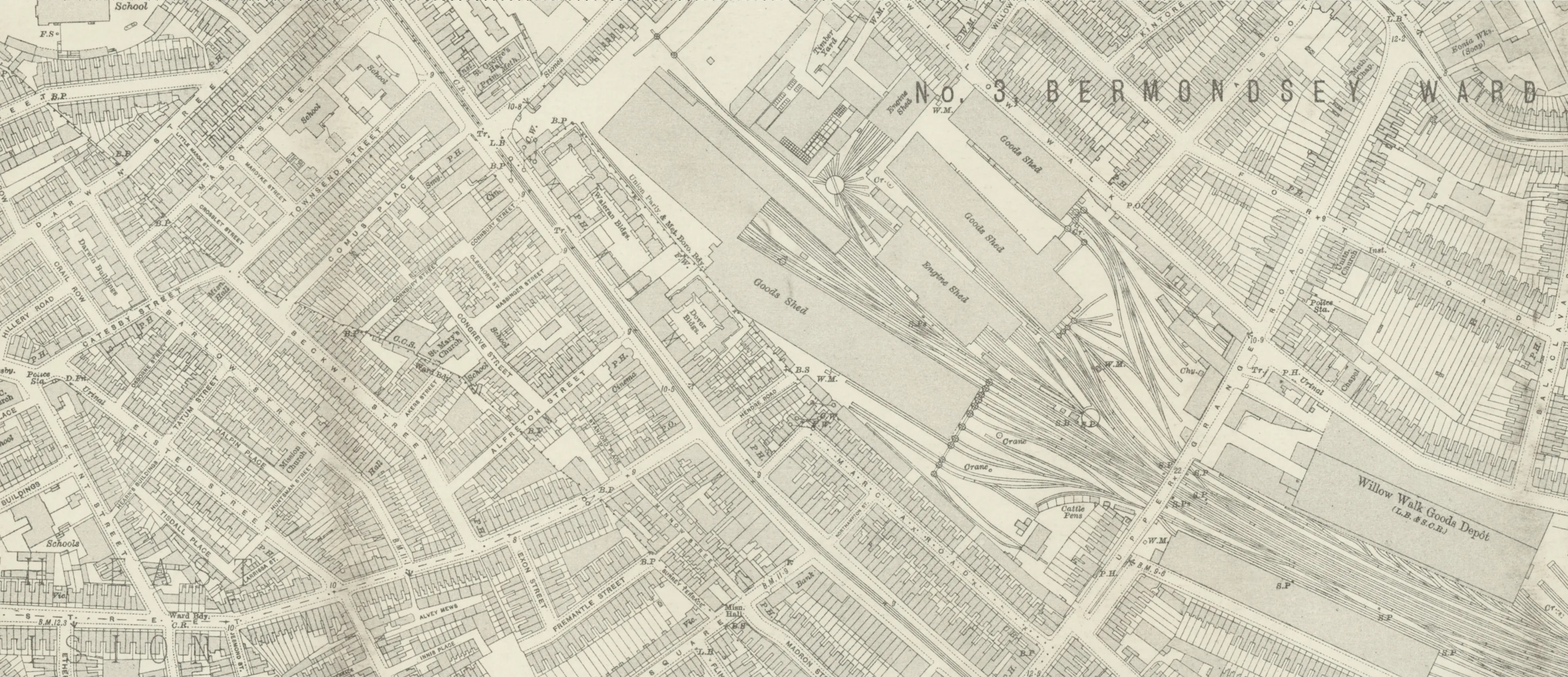 Development plan Schönbühl 1946 | Staatsarchiv Luzern