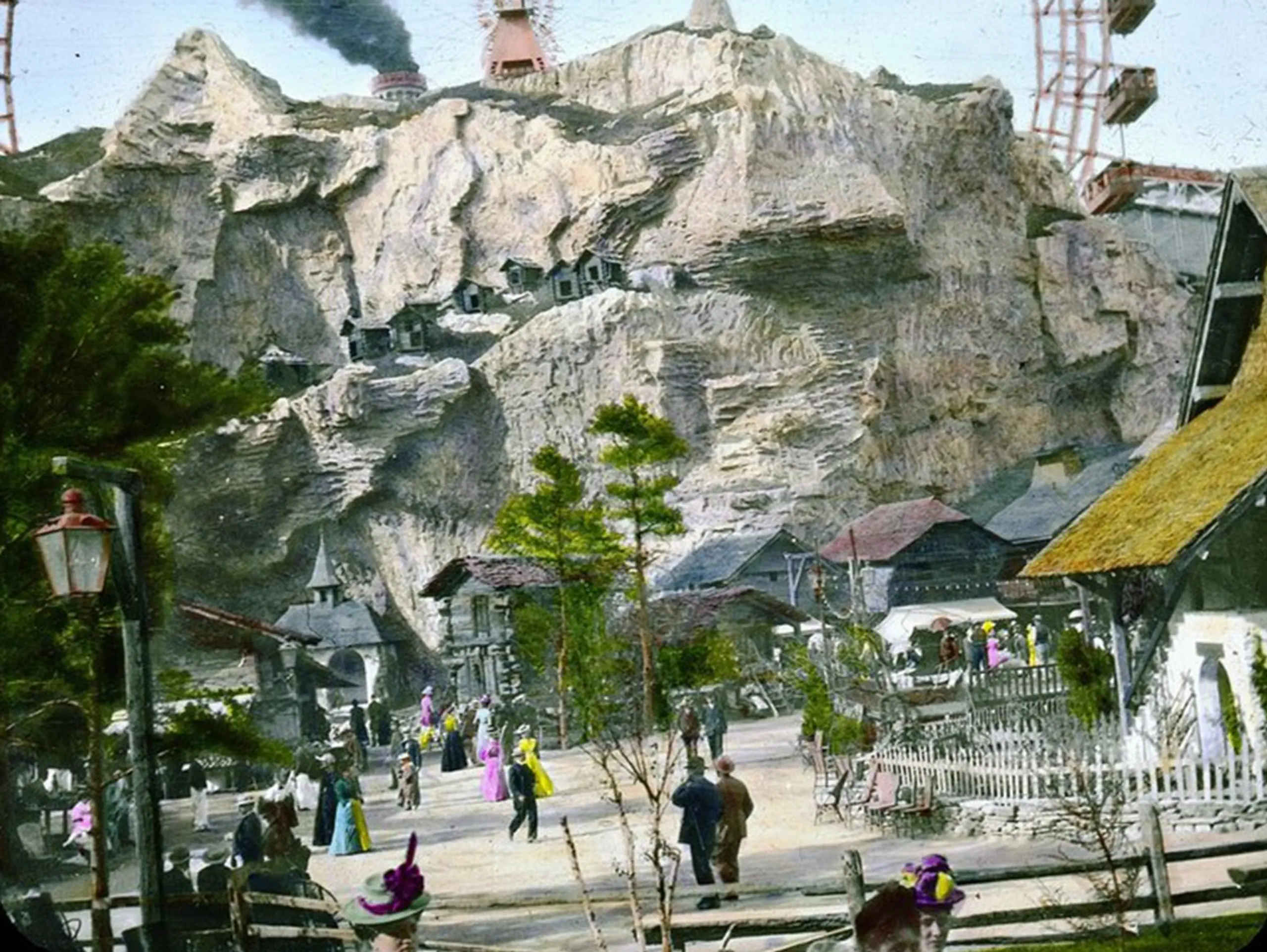 Aerial perspective Schönbühl 1976  I  ETH Archive