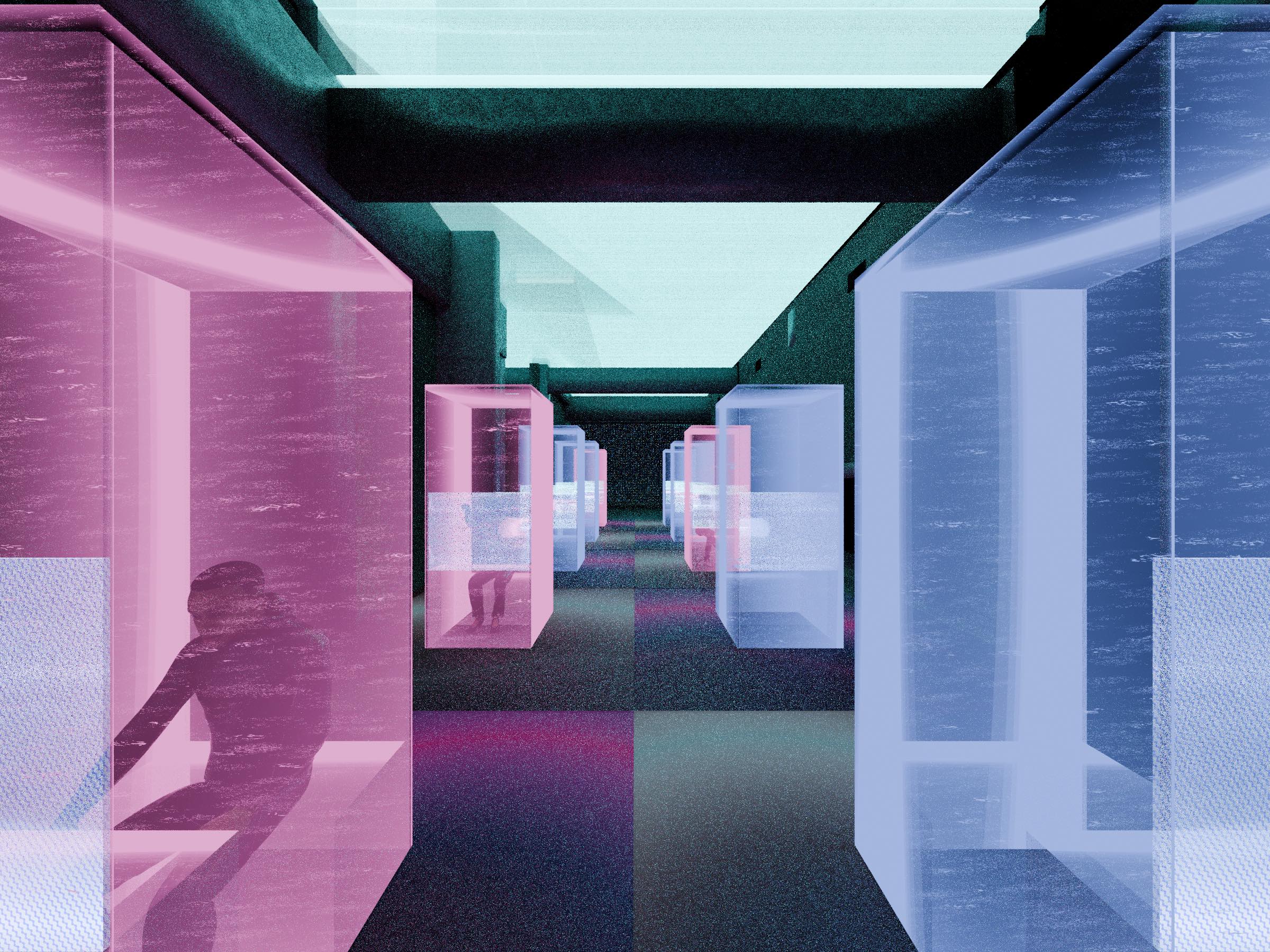Stitch corridor to the lift | Marc Bösch